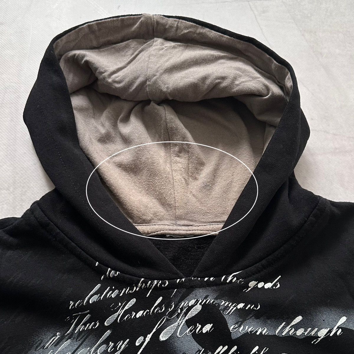 Hysteric Glamour × Undercover Japan Poem Punk Hoodie CDG In The Attic Impala Style Size US L / EU 52-54 / 3 - 10 Thumbnail