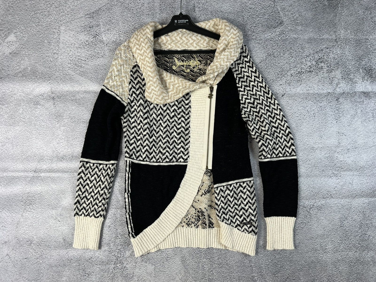 Designer × Desigual Desigual full zip knit sweater Size S / US 4 / IT 40 - 3 Thumbnail
