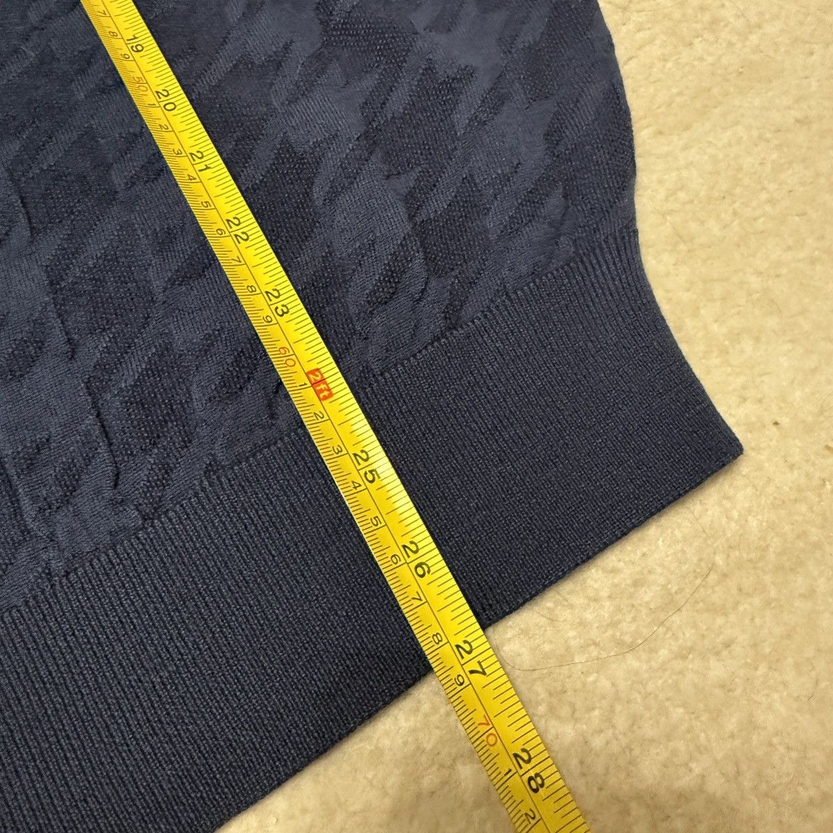 Other Daniel Wu MOVIE WORN Merino Cashmere Sweater Blue Actor Size US XL / EU 56 / 4 - 7 Thumbnail