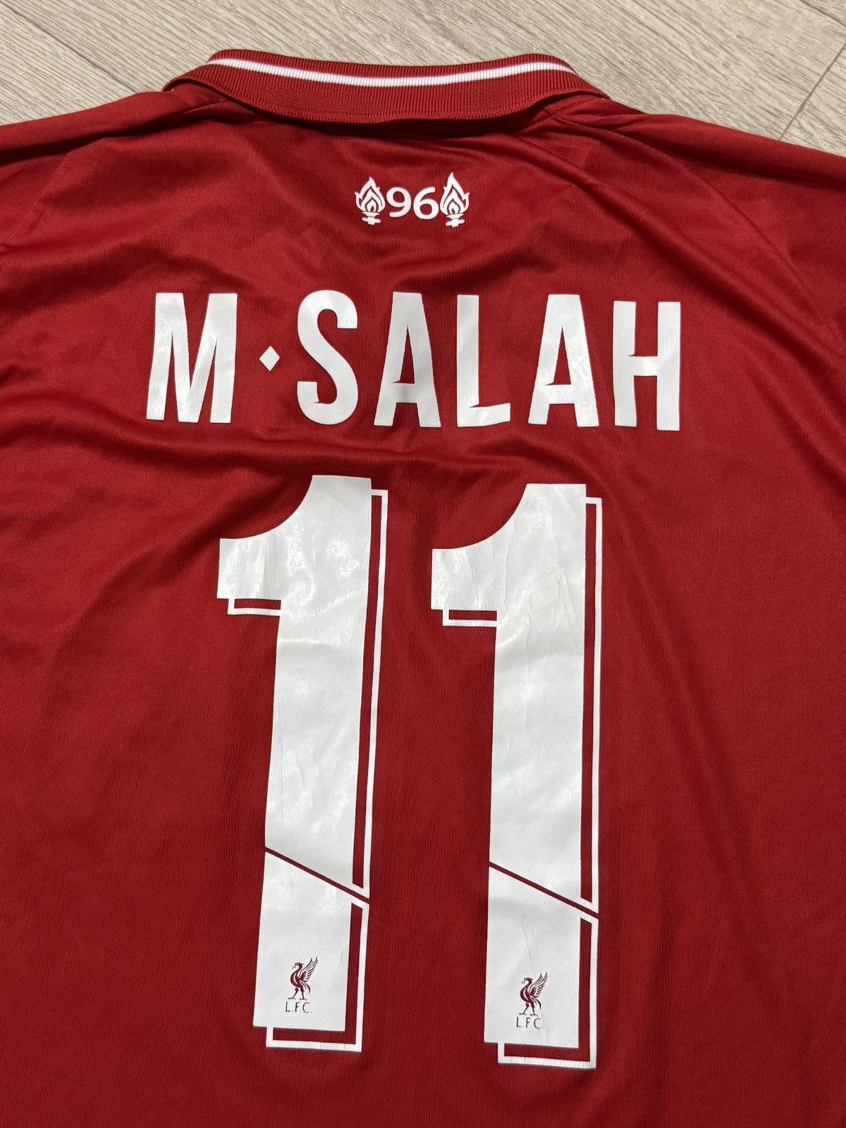 New Balance 🔷New Balance Liverpool 2018/19 Salah #11 Soccer jersey🔷 Size US M / EU 48-50 / 2 - 8 Thumbnail