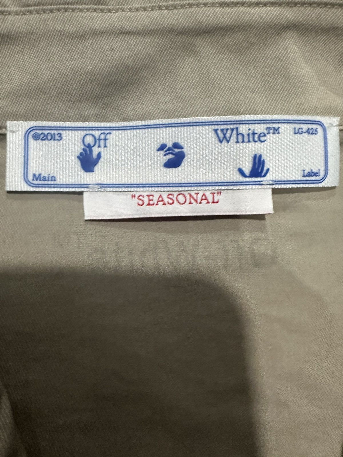 Off-White OFF-WHITE SINGLE ARROW HOLIDAY SHIRT Size US M / EU 48-50 / 2 - 3 Thumbnail