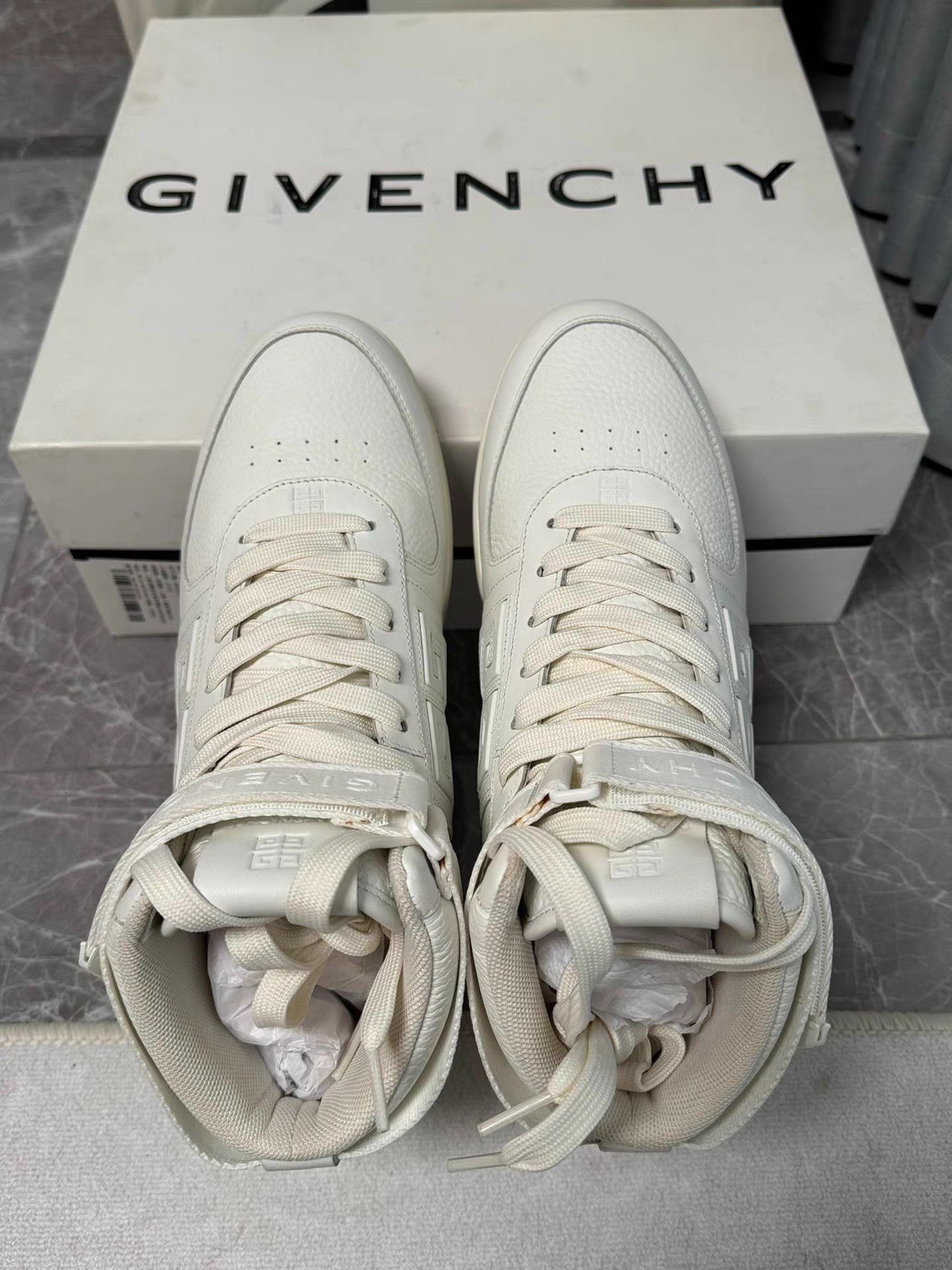 Givenchy Givenchy 4G Logo High-Top Sneakers K6 Size US 9 / EU 42 - 5 Thumbnail