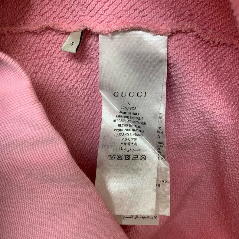 Gucci Gucci Pink hooded sweatshirt Size S / US 4 / IT 40 - 4 Thumbnail