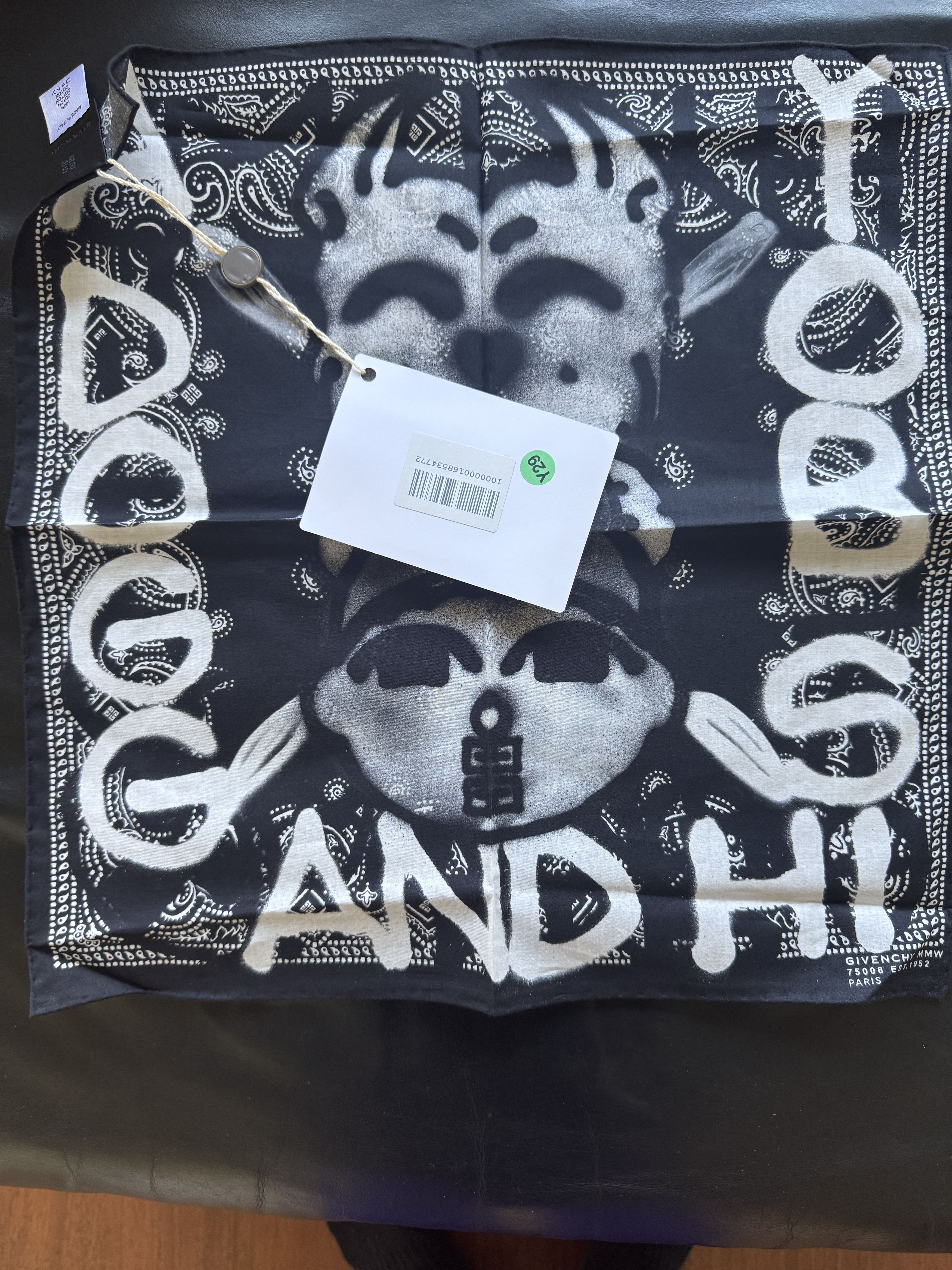 Chito × Givenchy Givenchy x Chito Graffiti Bandana Size ONE SIZE - 3 Thumbnail