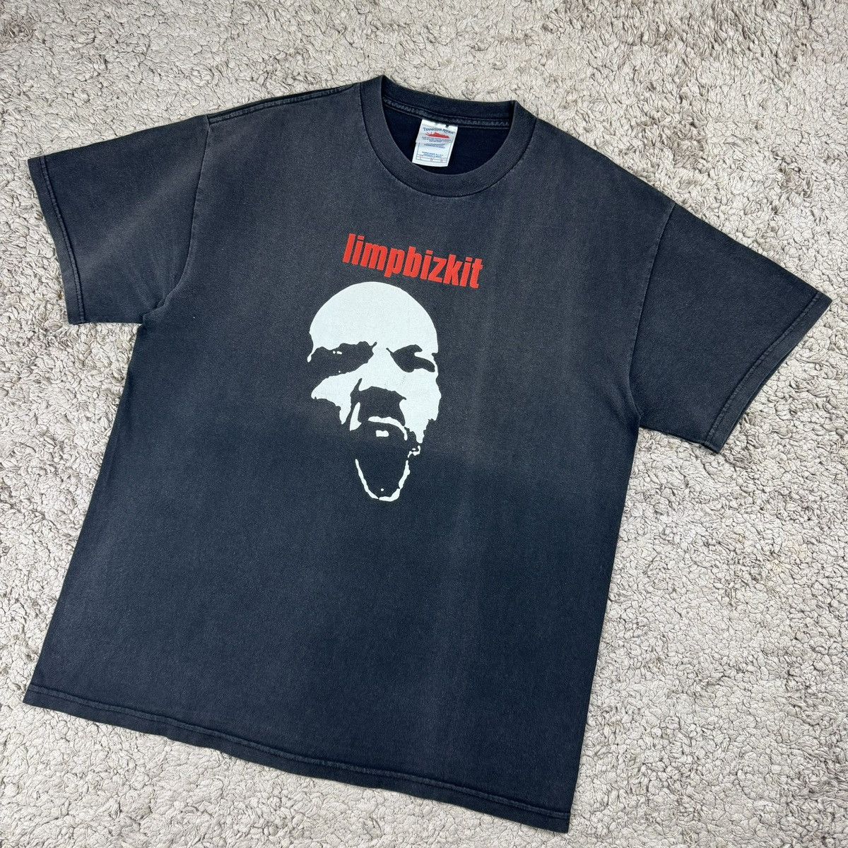 Band Tees Vintage Limp Bizkit Fred Durst Screaming Face T-shirt Size US L / EU 52-54 / 3 - 4 Thumbnail