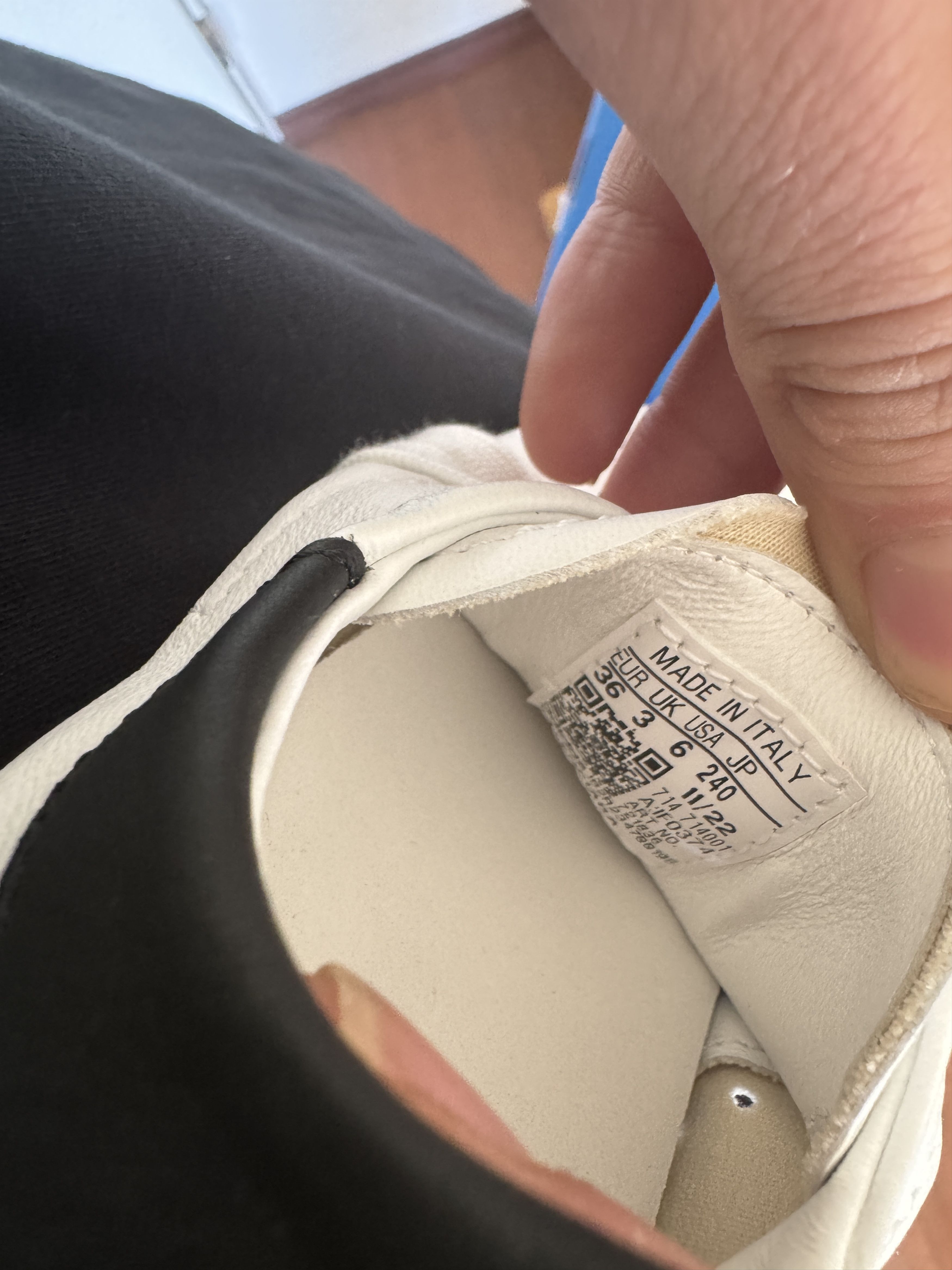 Adidas × Balenciaga Stan Smith White/Black Size US 6 / IT 36 - 4 Thumbnail