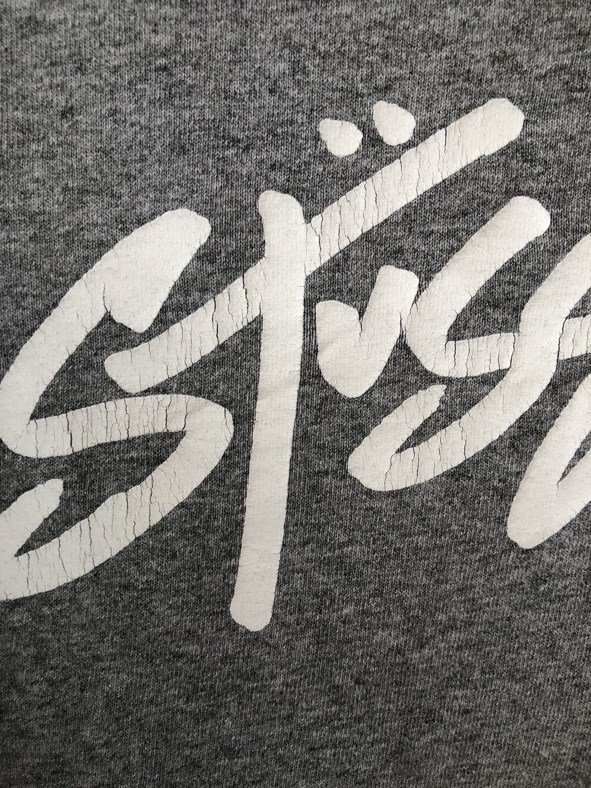 Stussy × Vintage Vintage Stussy Streetwear Grey Tee Size US L / EU 52-54 / 3 - 3 Thumbnail