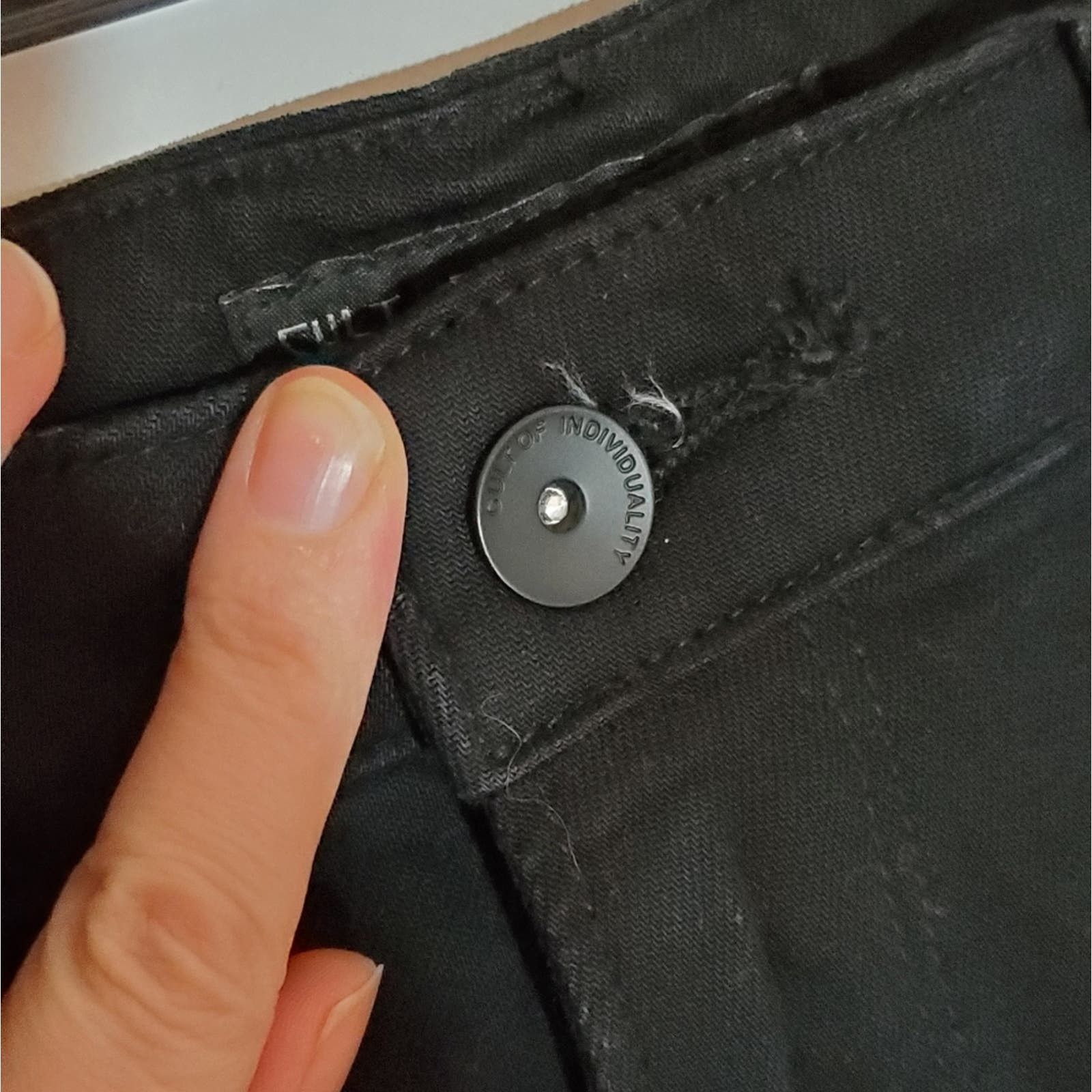 Cult Of Individuality Cult of Individuality Ex-lover Boyfriend Black Denim Shorts Size 26" / US 2 / IT 38 - 7 Thumbnail