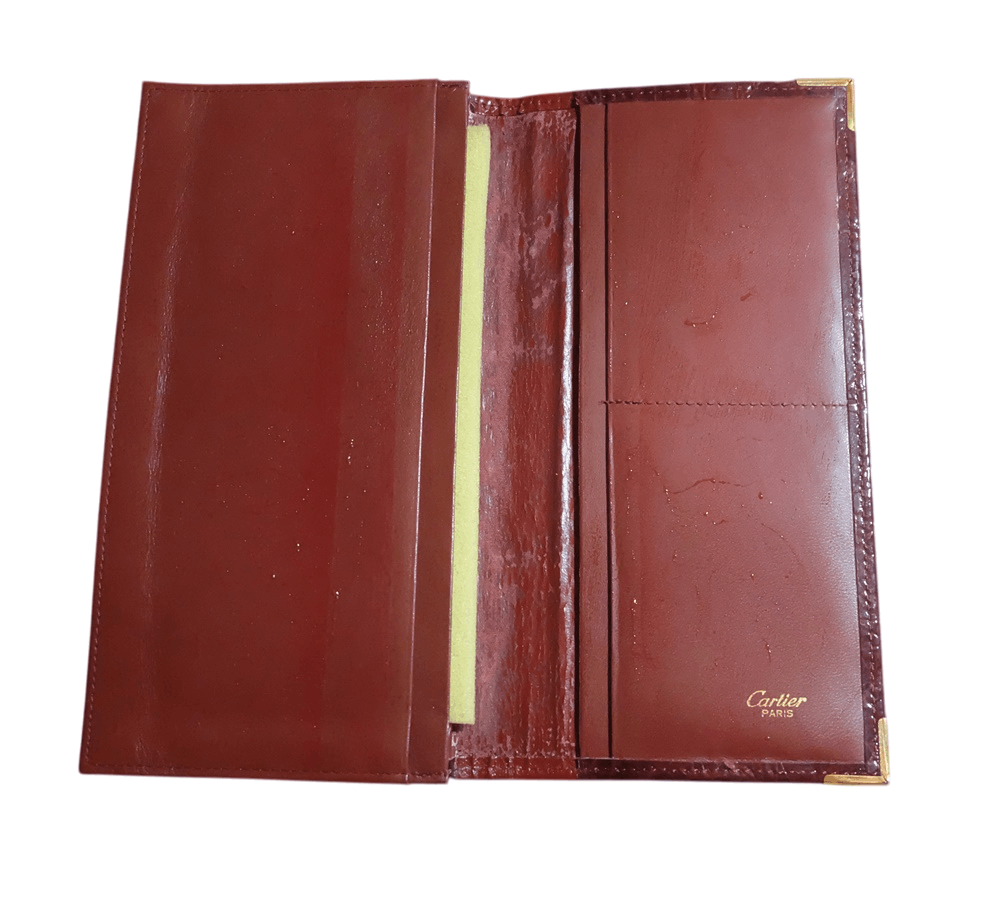 Cartier Vintage Cartier Must CC Crocodile Leather Long Wallet Size ONE SIZE - 4 Thumbnail