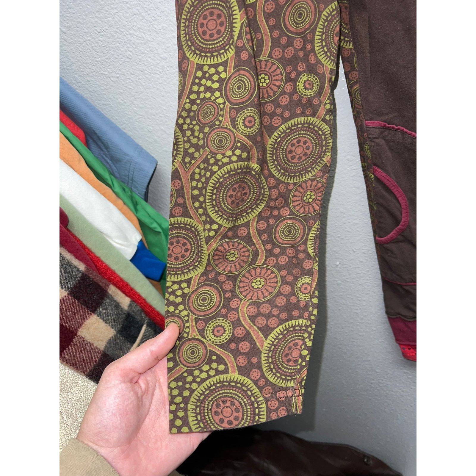 Vintage Womens Lunieva Dress Top Peacock Graphic Boho Bohemian Large Size L / US 10 / IT 46 - 5 Thumbnail