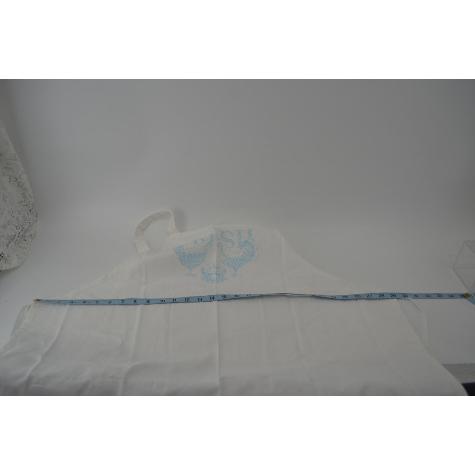 Other Wilton Industries Apron Farm Fresh White Cotton Embroidery Size ONE SIZE - 10 Thumbnail
