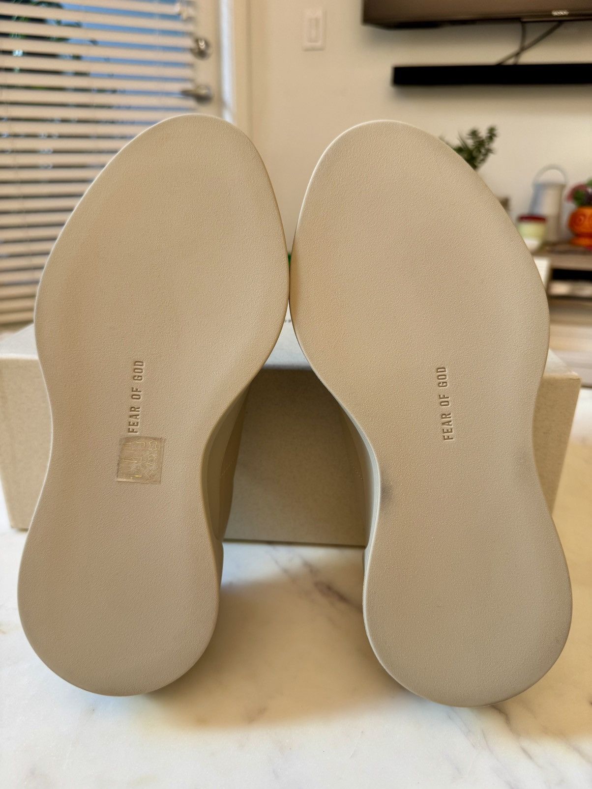 Fear of God Fear of God Taupe Aerobic Low Sneakers Size US 7.5 / EU 40-41 - 8 Thumbnail