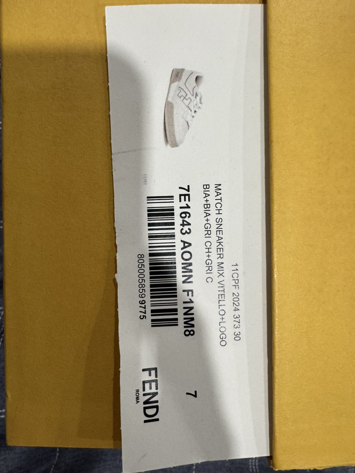 Fendi Fendi Match Sneaker Size US 7 / EU 40 - 6 Thumbnail