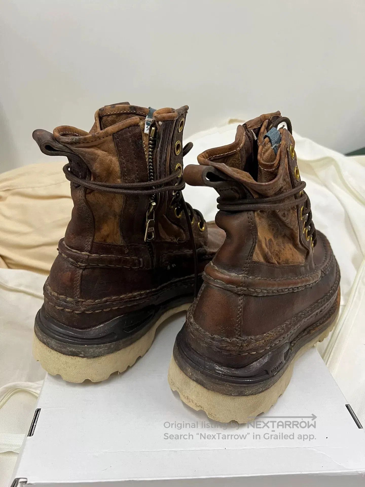 Visvim visvim grizzly mid boots in brown. Size US 9 / EU 42 - 8 Thumbnail