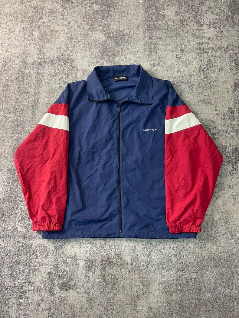 Balenciaga Balenciaga Colorblock Stripe Zip Jacket - dmc Size US XS / EU 42 / 0 - 1 Thumbnail