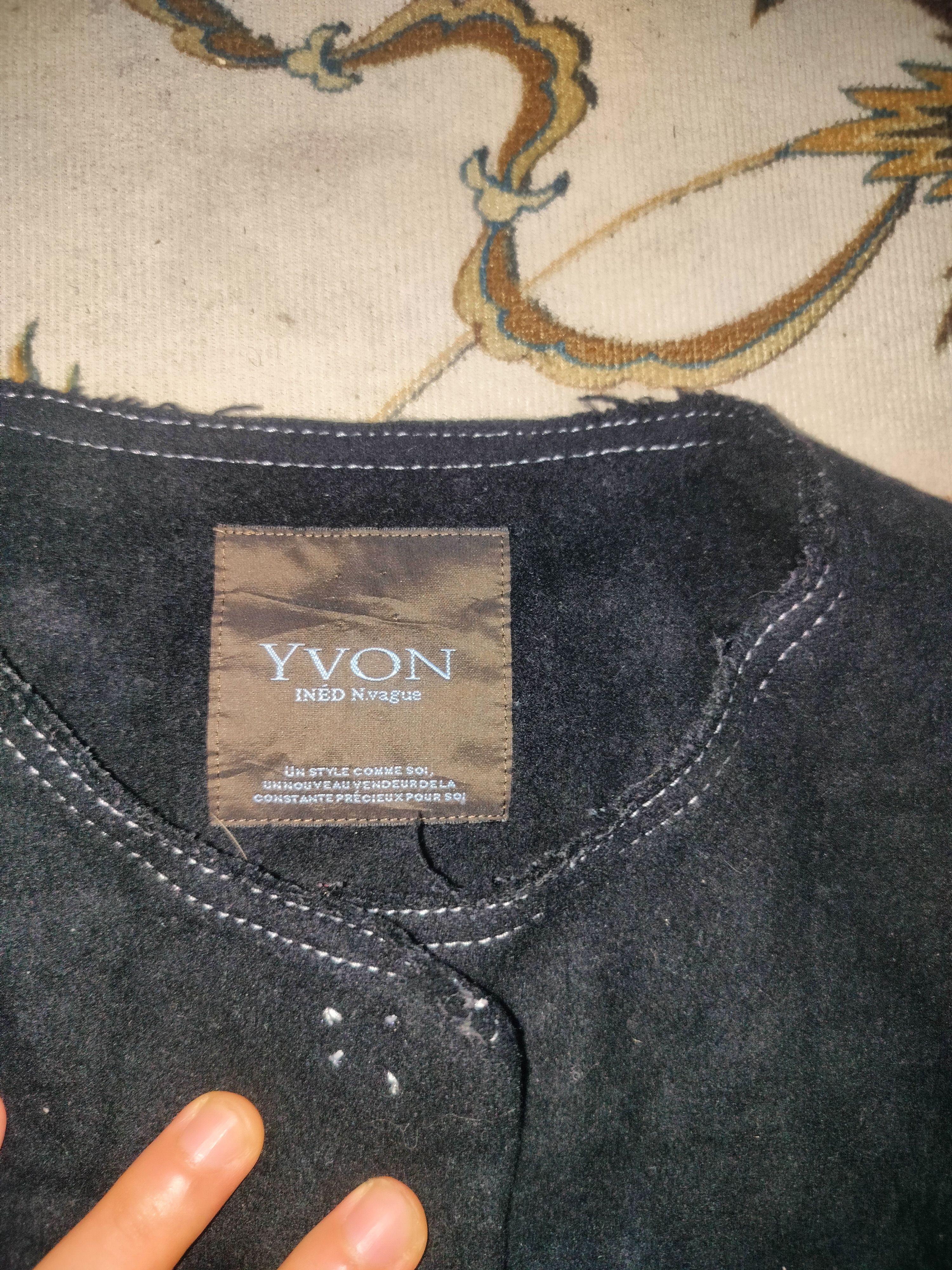 Japanese Brand YVON INED N.VAGUE BY YOHJI YAMAMOTO BUTTON UP WOOL COAT Size M / US 6-8 / IT 42-44 - 4 Thumbnail