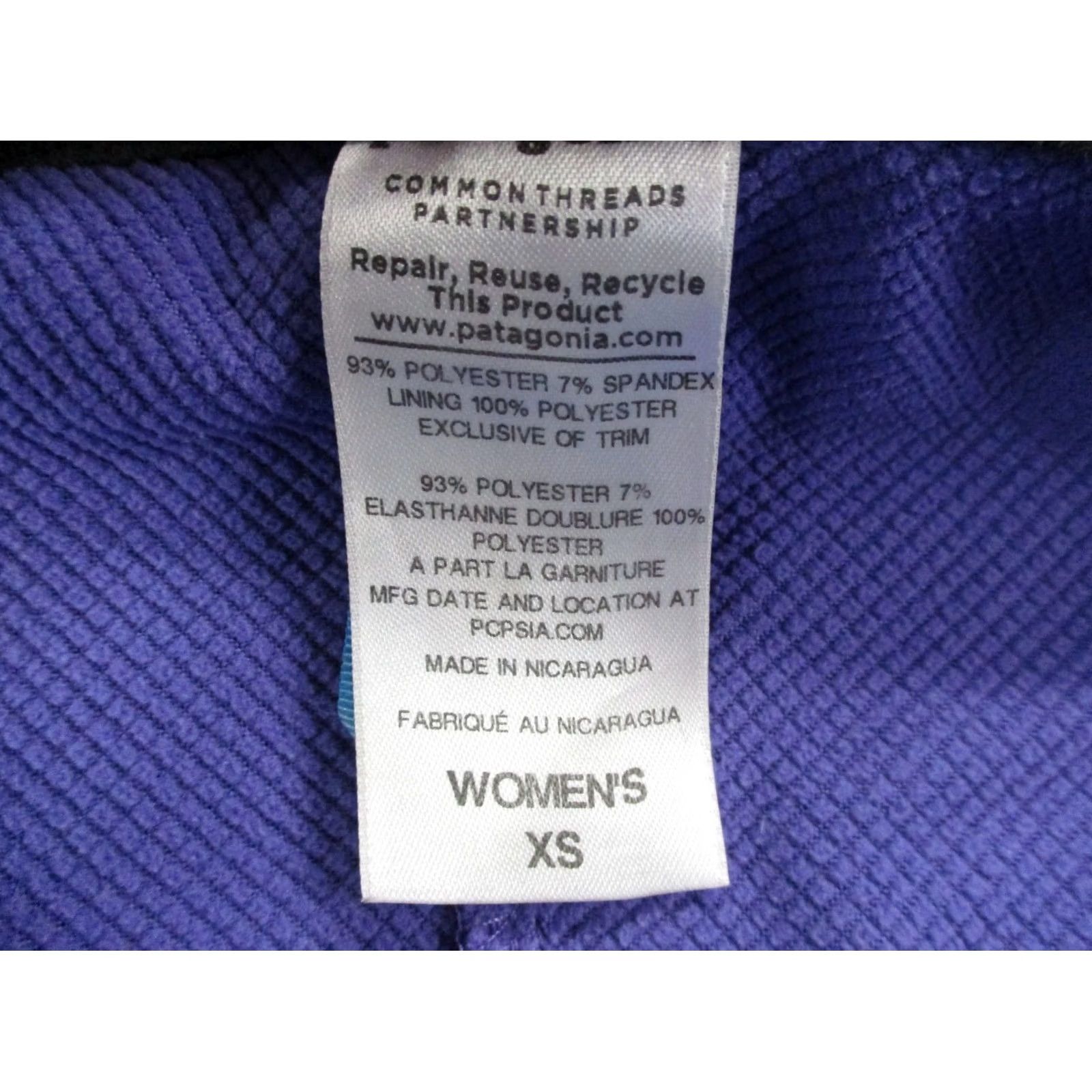 Patagonia Patagonia Jacket Women XS Blue Hoody Hiking Outdoor Rain 83350 Size XS / US 0-2 / IT 36-38 - 6 Thumbnail