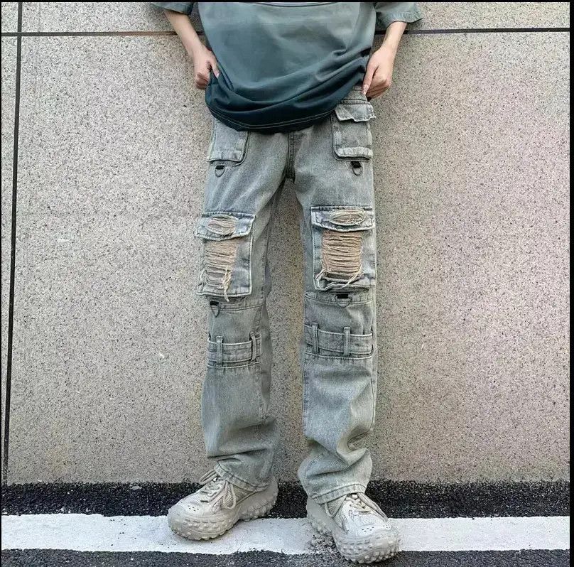 Japanese Brand cargo jeans and trousers for men Size US 32 / EU 48 - 1 Thumbnail