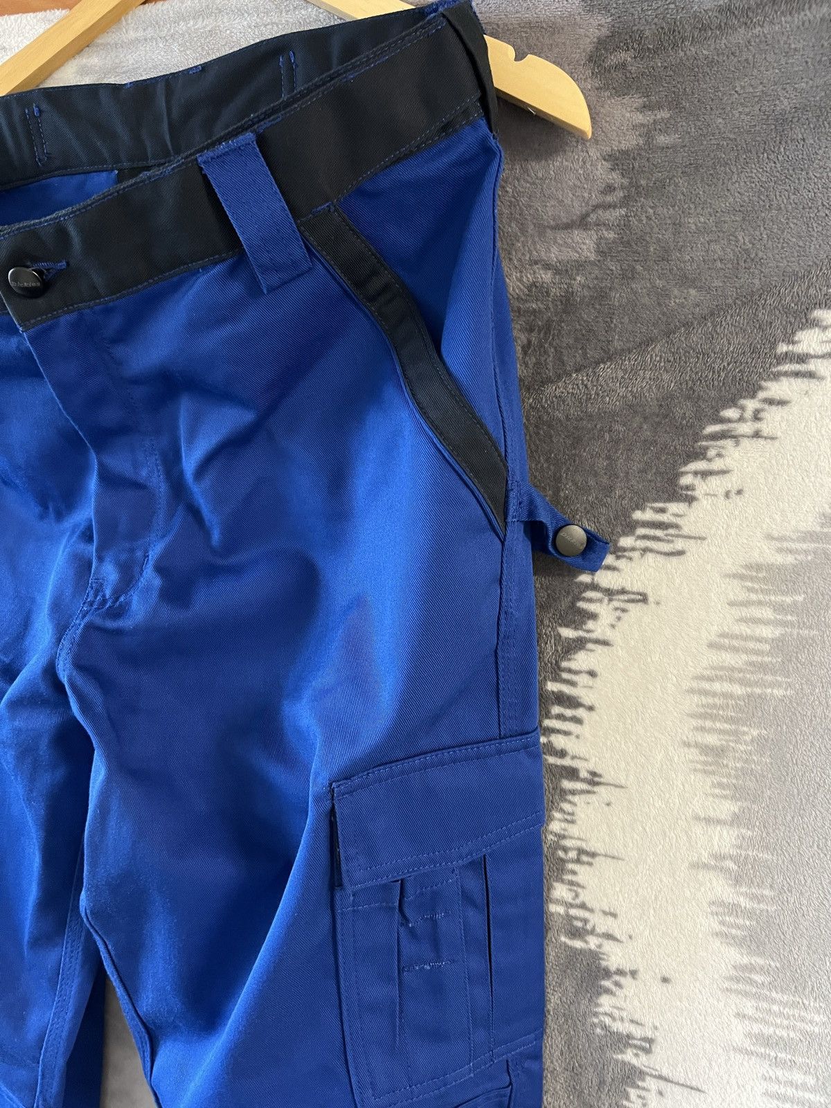 Dickies Dickies work pants blue and black size XL drip drill sk8 Size US 37 - 4 Thumbnail
