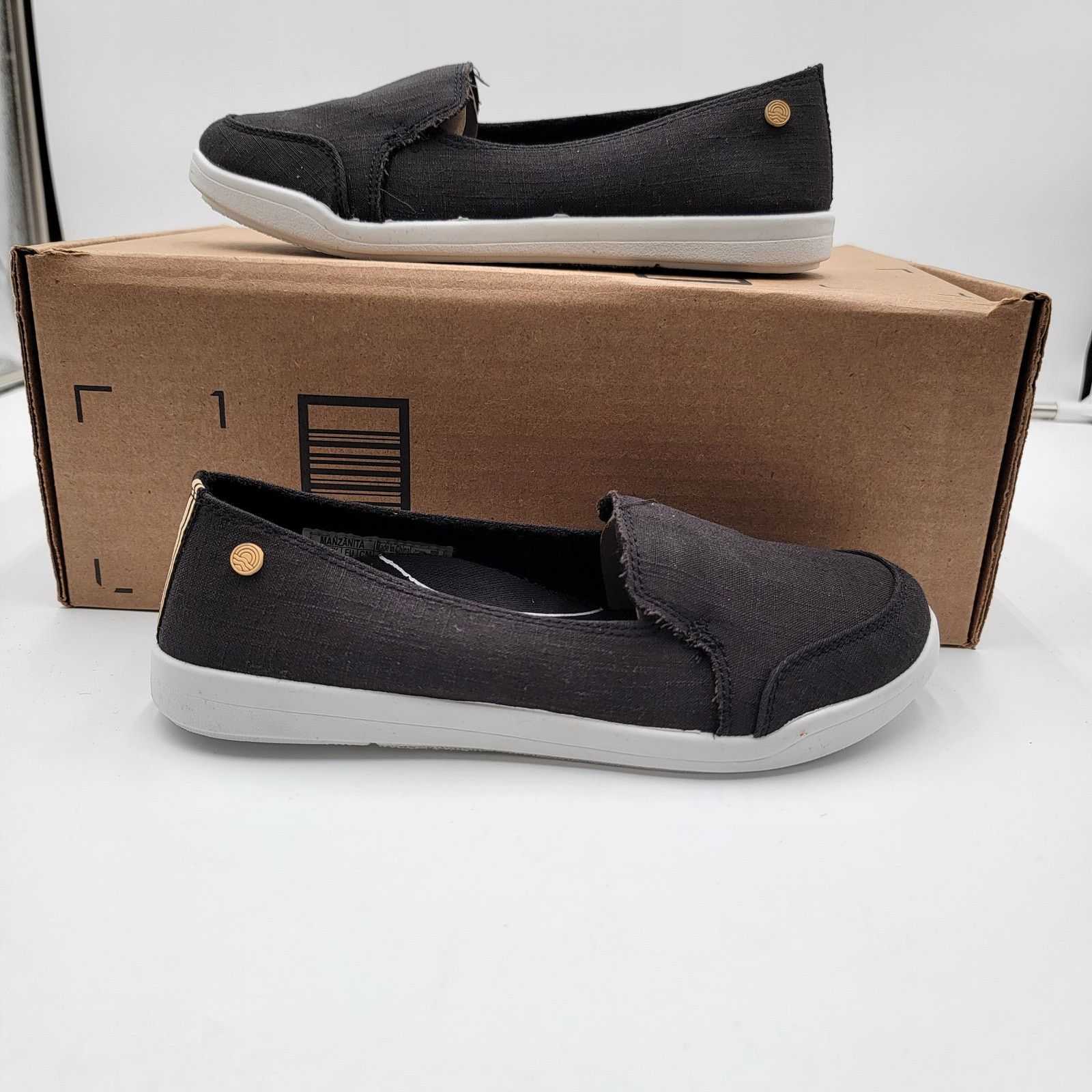 Vionic Vionic Beach Wmns Manzanita Linen Comfort Sneakers Sz 6(133) Size US 9 / IT 39 - 1 Thumbnail