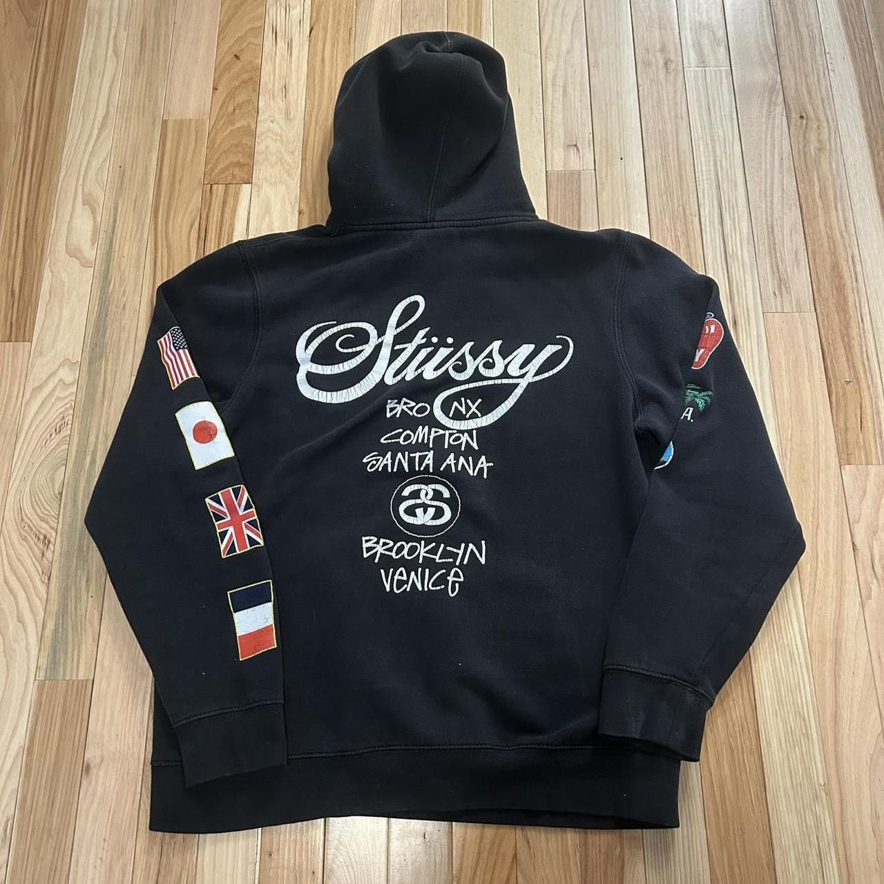 Stussy Stussy World Tour Hoodie Size US M / EU 48-50 / 2 - 4 Thumbnail