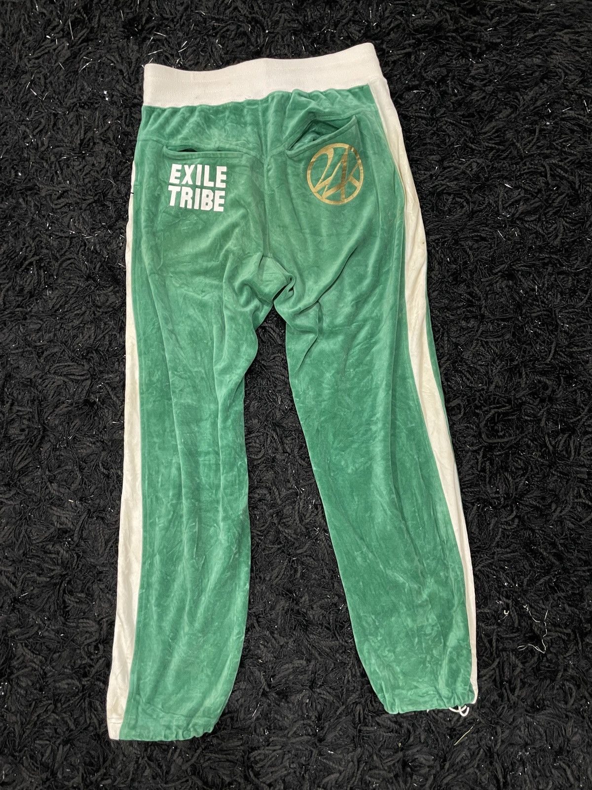 Japanese Brand 24Karat Exile Tribe Sweatpants Big logo Y2K Hip hop style Size US 32 / EU 48 - 8 Thumbnail