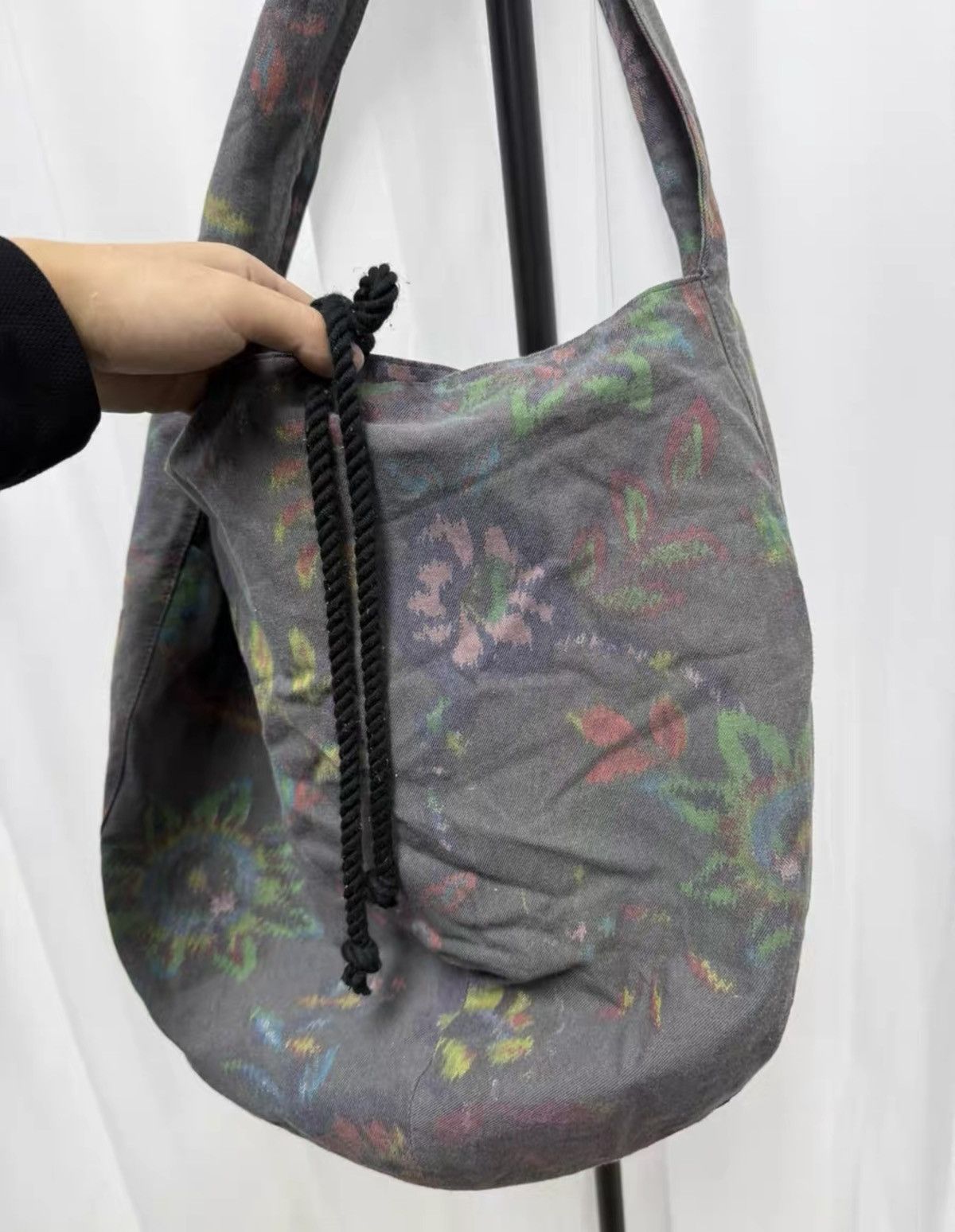 Yohji Yamamoto Yohji Yamamoto Y's Floral Bud Underarm Bag Size ONE SIZE - 2 Thumbnail