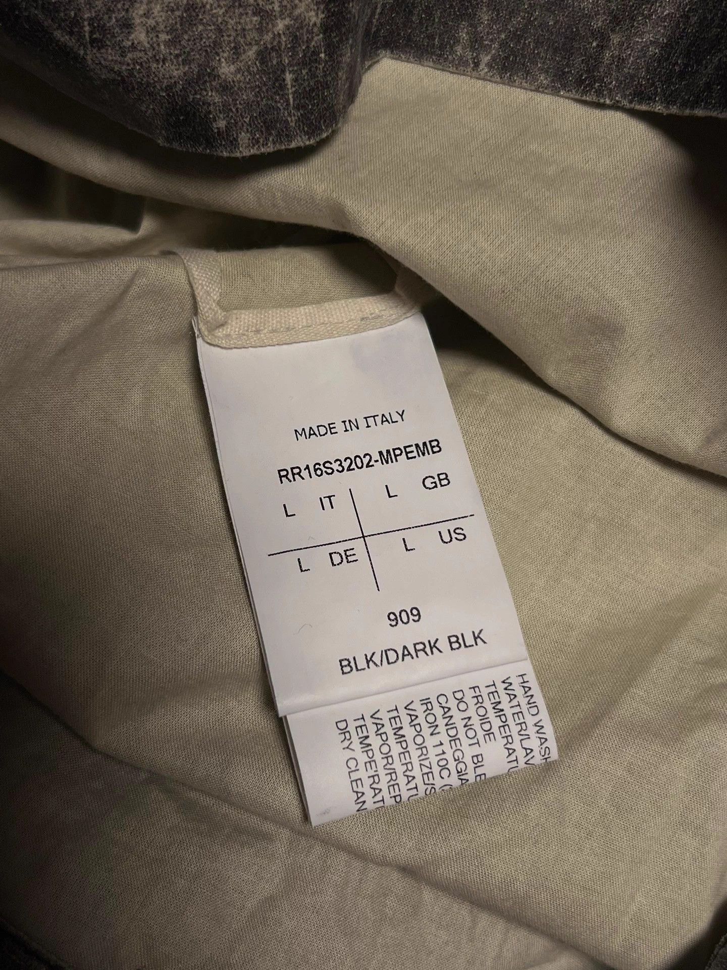 Rick Owens Rick Owens Cyclops Embroidered Short-Sleeve T-Shirt Size US L / EU 52-54 / 3 - 5 Thumbnail