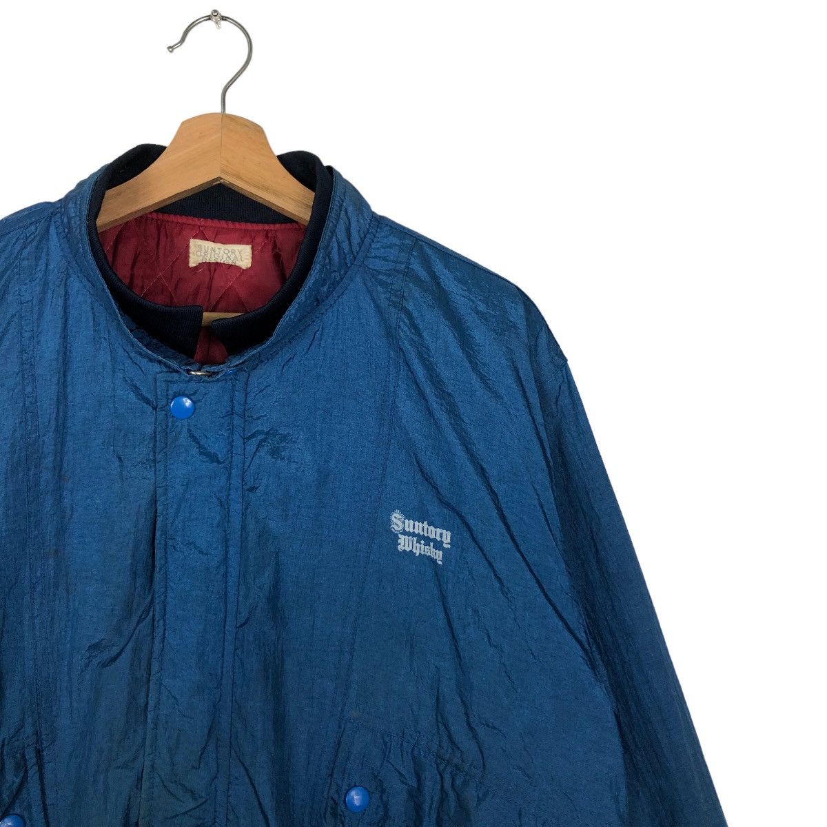 Japanese Brand 🔥90’s Vintage Bomber Jacket Suntory Boss Coffee Big Logo Size US M / EU 48-50 / 2 - 5 Thumbnail