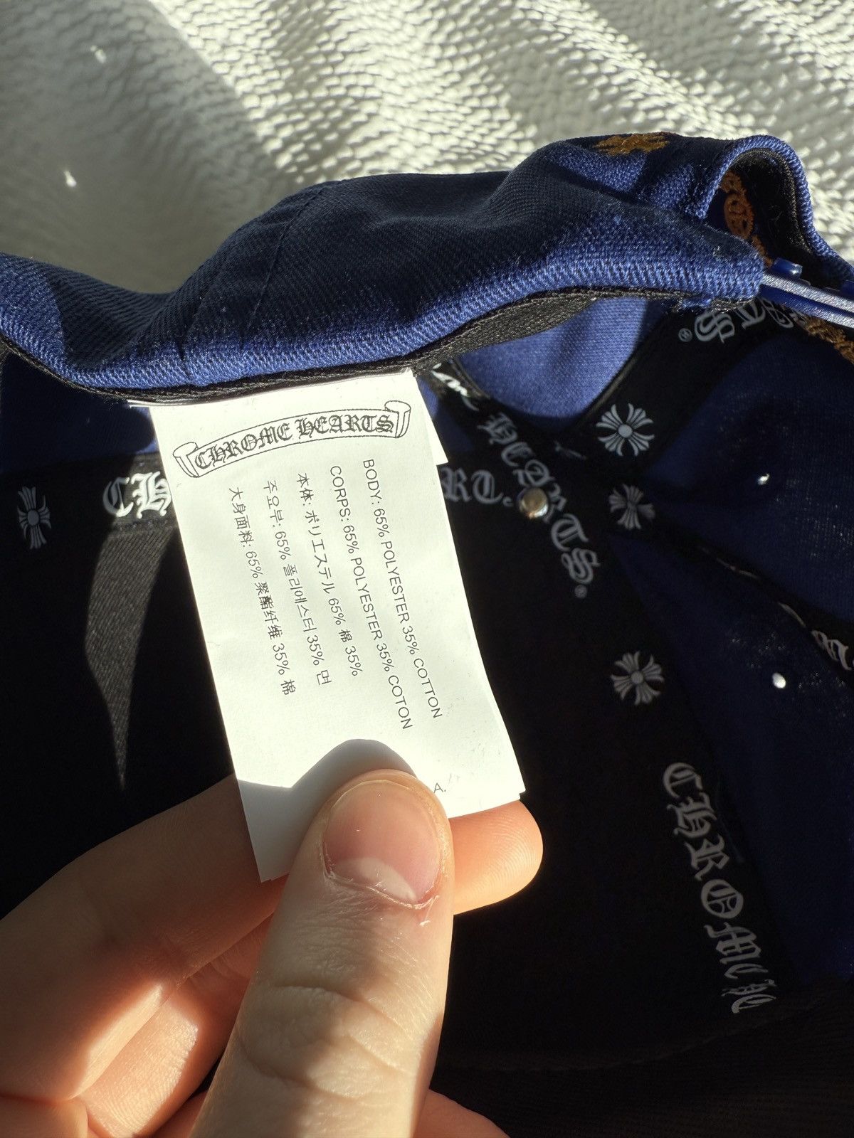 Chrome Hearts Chrome Hearts Blue Baseball Cap Size ONE SIZE - 7 Thumbnail