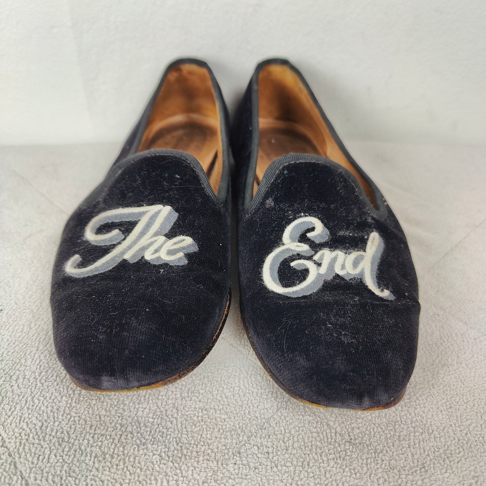 Stubbs & Wootton Stubbs & Wootton The End Velvet Loafers Womens 7 Size US 7 / IT 37 - 1 Thumbnail