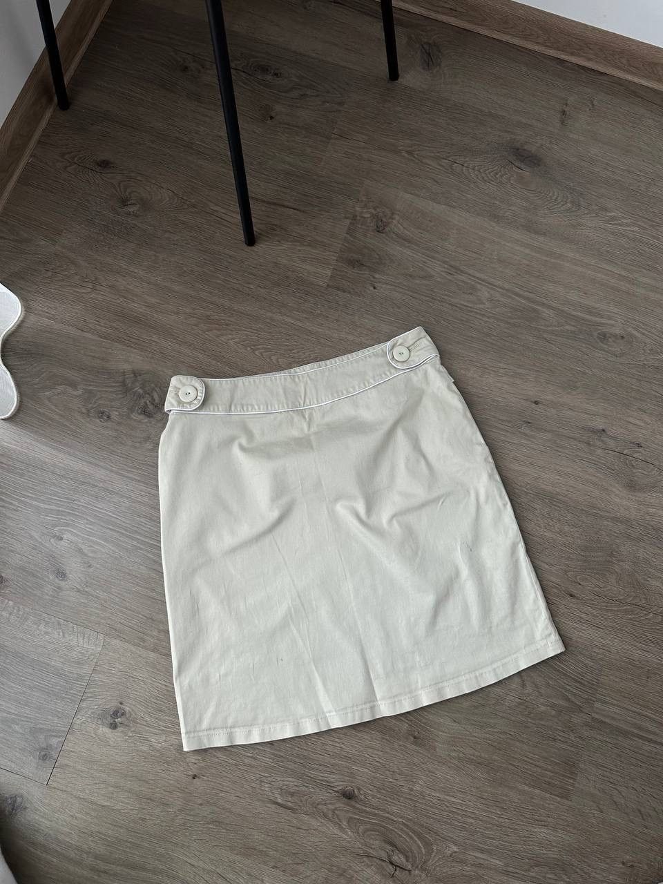 Casablanca × Vintage Vintage CasaBlanca Women’s White Skirt Size 28" / US 6 / IT 42 - 8 Thumbnail