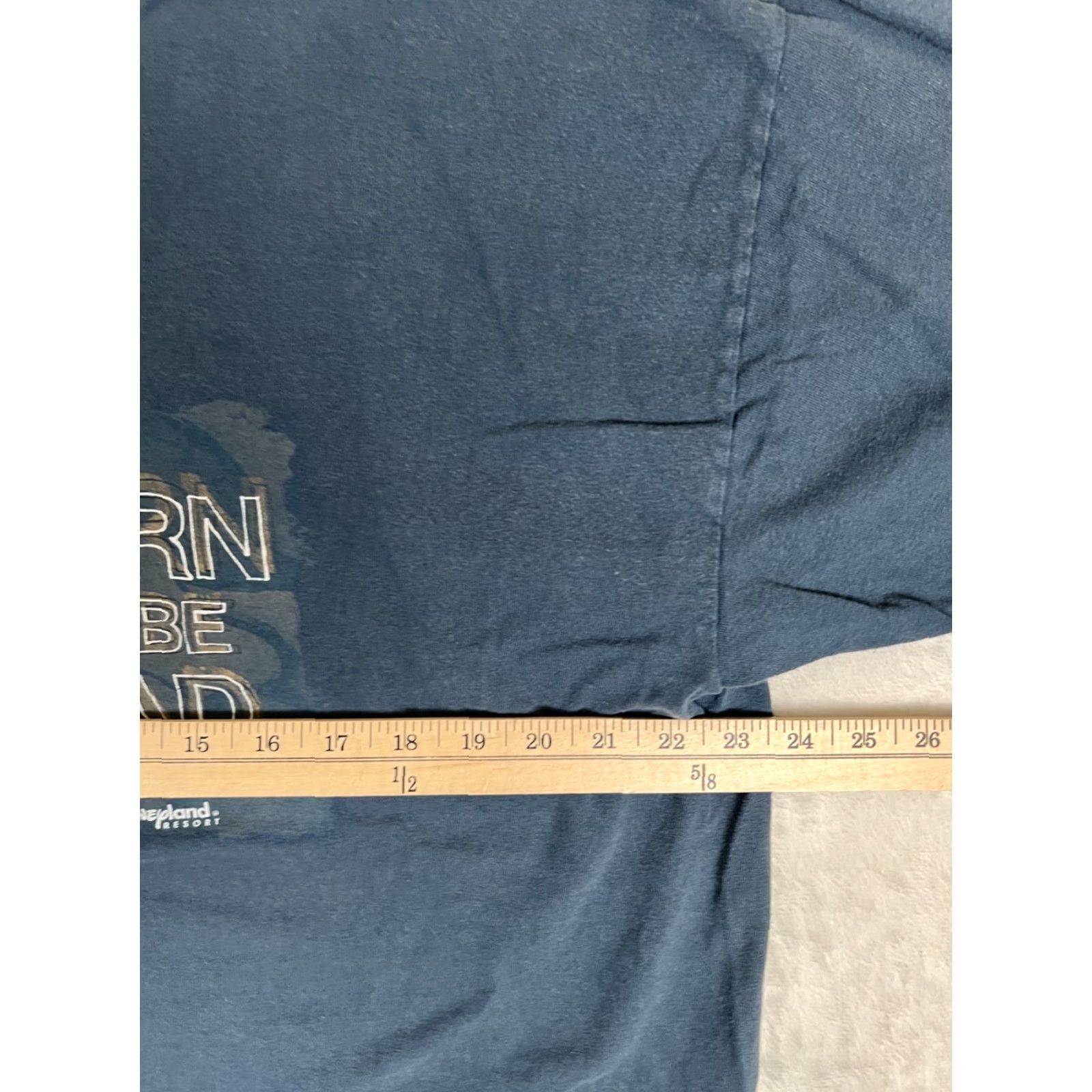 Disney VINTAGE Disney Grumpy T-Shirt Men's XL Crew Neck Cotton Blue Snow White Born To Be Mad 90s Funny Mens Size US XL / EU 56 / 4 - 5 Thumbnail