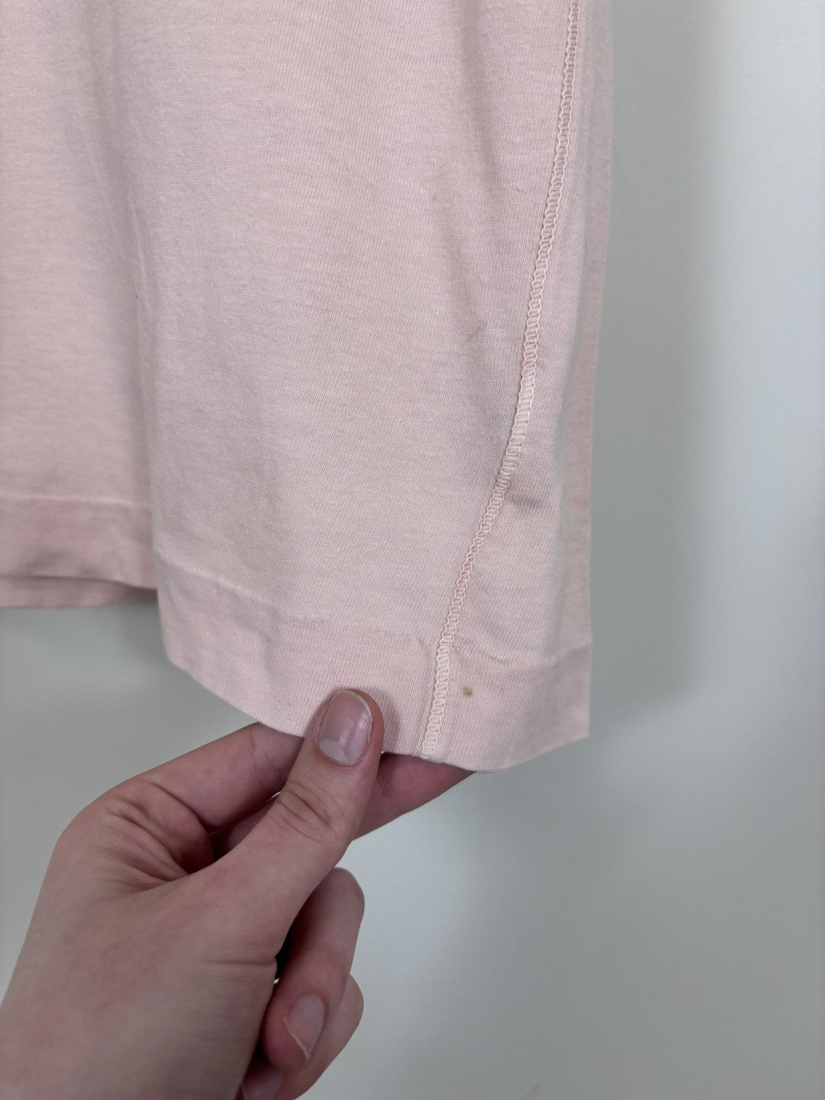 C.P. Company Vintage 1990s C.P. Company Center Logo Rose Pink T-Shirt Tee Size US M / EU 48-50 / 2 - 9 Thumbnail