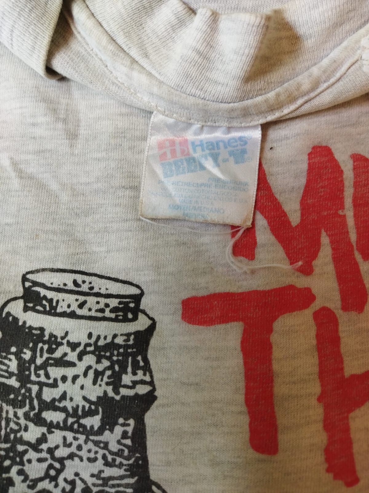 Band Tees × Vintage Vintage 90s Minor Threat American Hardcore Punk Rock Tee Size US M / EU 48-50 / 2 - 3 Thumbnail