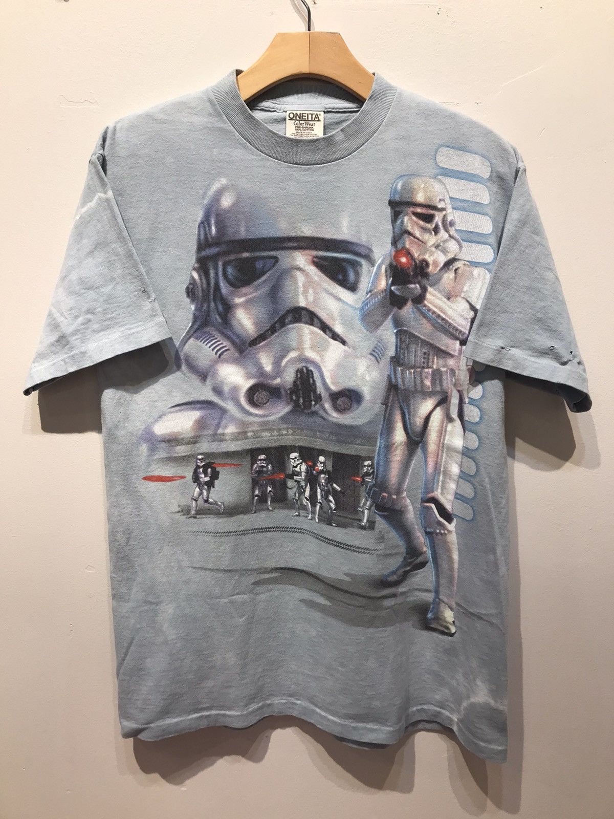 Star Wars 1997 vintage Star Wars episode IV new hope stormtrooper Size US L / EU 52-54 / 3 - 1 Thumbnail