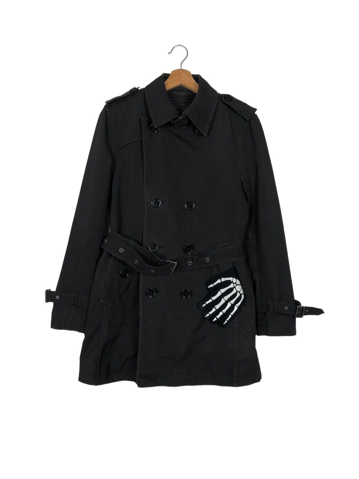 Burberry 🔥VINTAGE BURBERRY BLACK LABEL LONG JACKET NOVA CHECK DESIGN Size US M / EU 48-50 / 2 - 1 Thumbnail