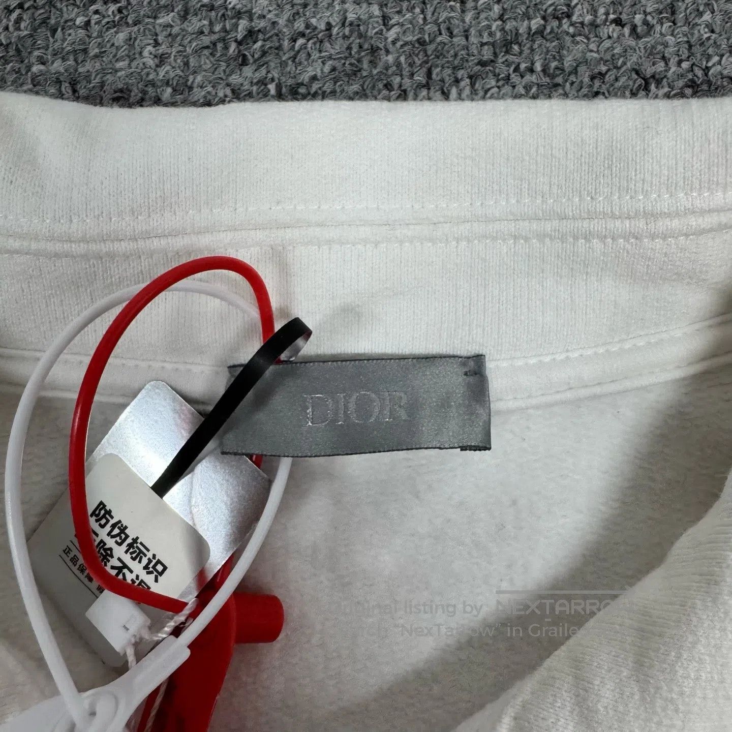 Dior Dior Slogan embroidered Polo collar long-sleeved jacket| Size US M / EU 48-50 / 2 - 6 Thumbnail