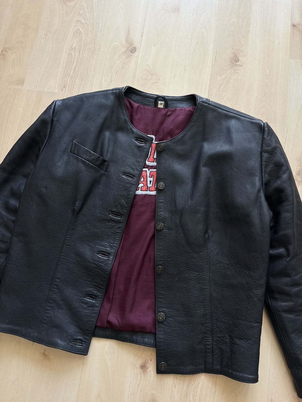 Vintage Wild Cats Vintage leather jacket retro nfl Size M / US 6-8 / IT 42-44 - 4 Thumbnail