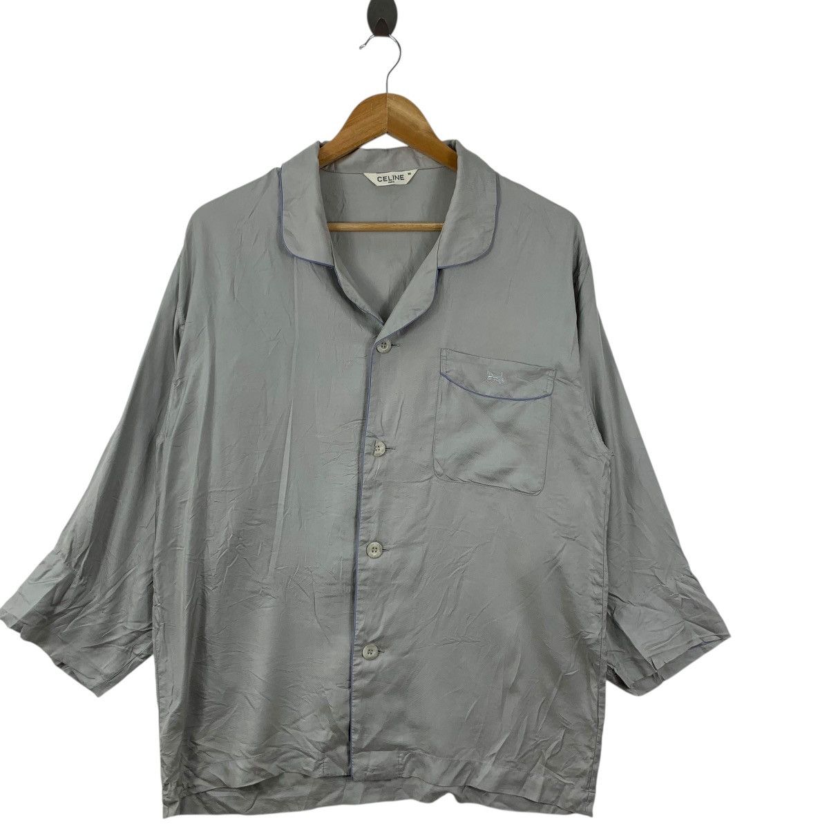 Celine Vintage CELINE PARIS Hedi Slimane Collection Baggy Tee Size M / US 6-8 / IT 42-44 - 5 Thumbnail