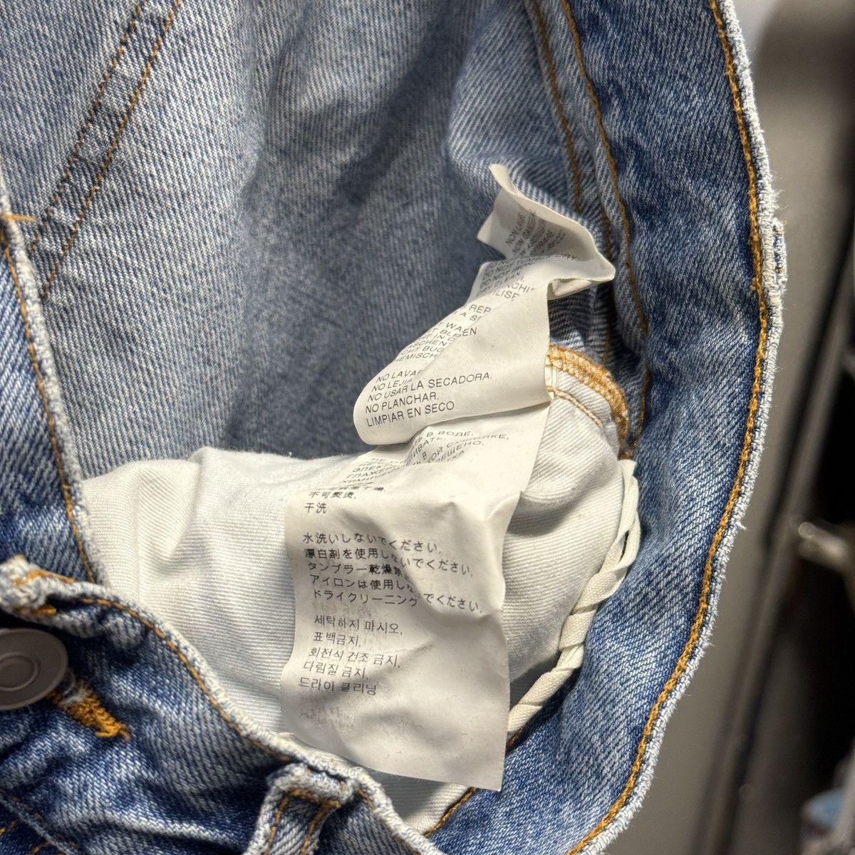 1017 ALYX 9SM 1017 Alyx 9SM Slashed Thorn Distressed Denim Jeans Size US 32 / EU 48 - 13 Thumbnail