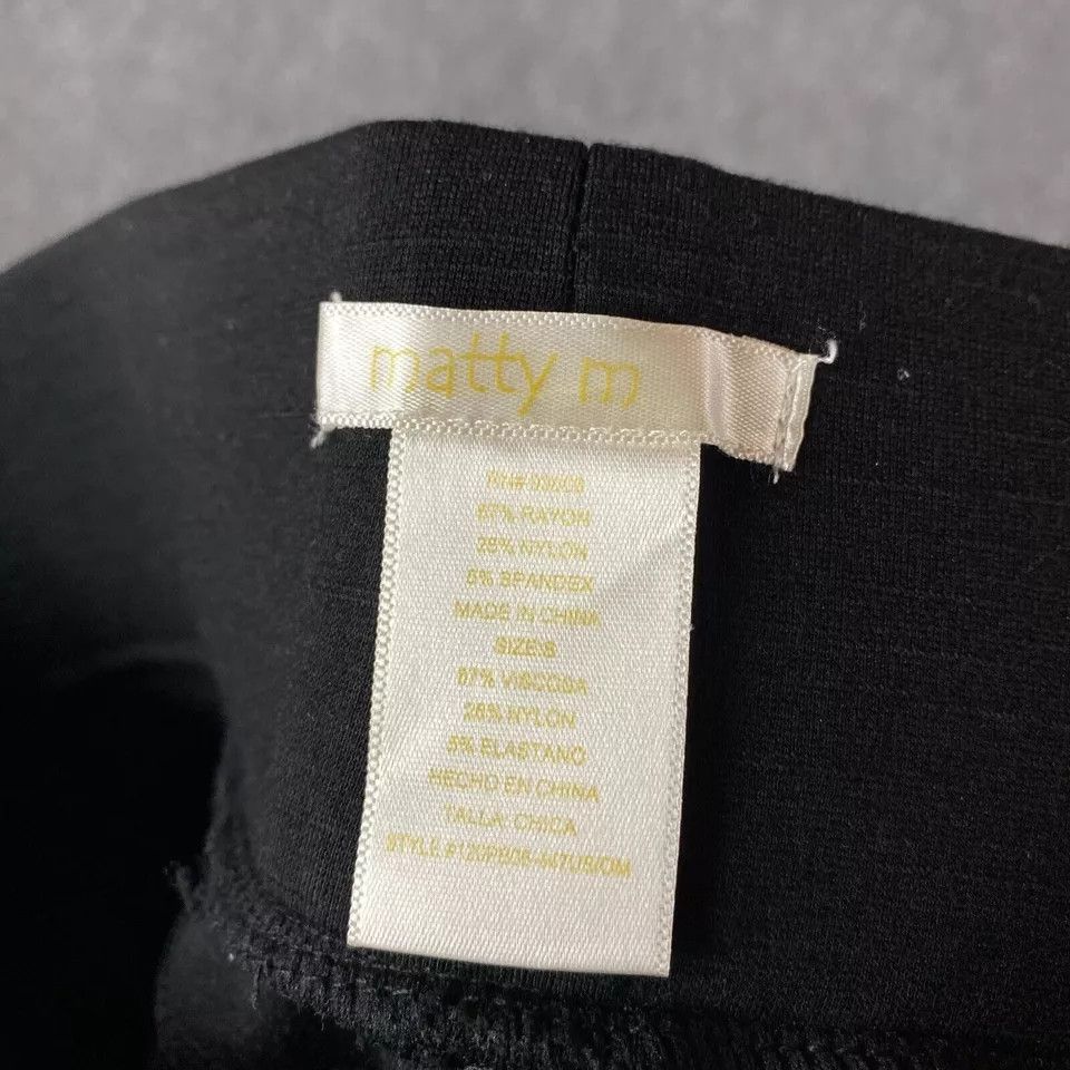 Other Matty M Leggings Women's Pull On Rayon Blend Athletic S Size 28" / US 6 / IT 42 - 8 Thumbnail