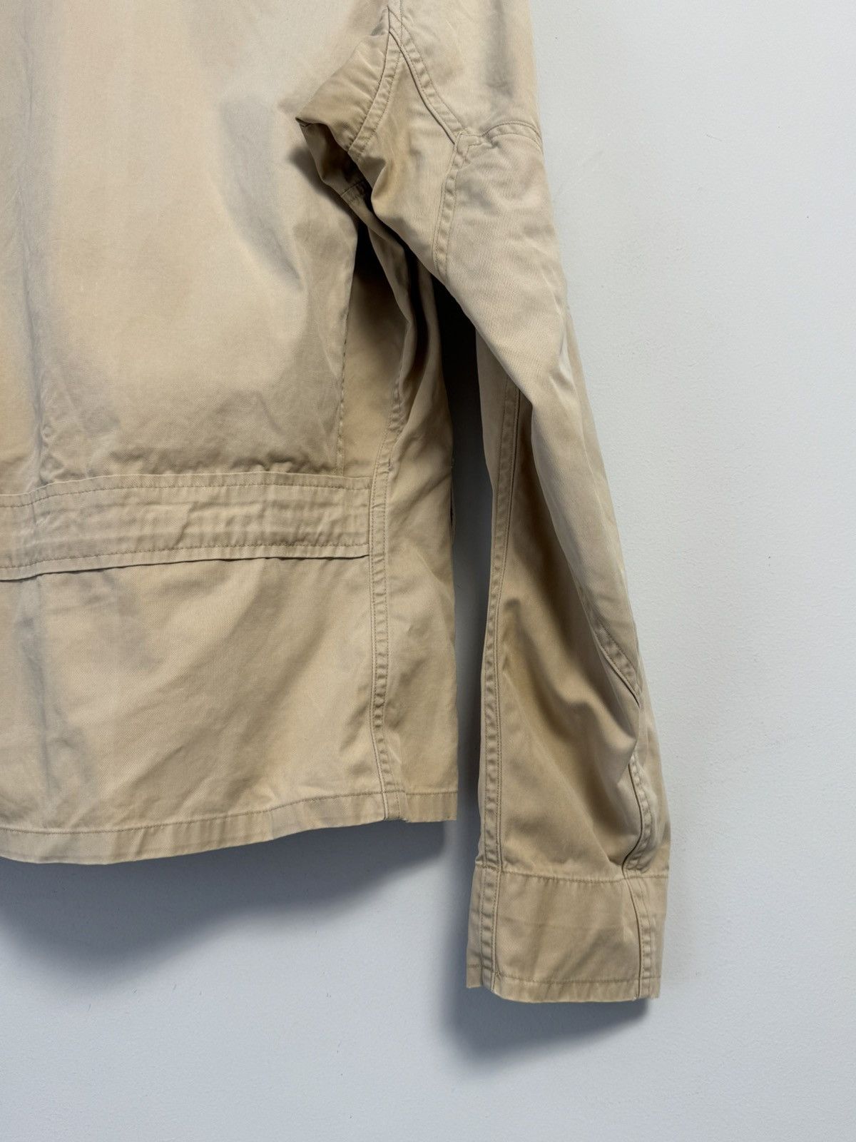 Polo Ralph Lauren Polo Ralph Lauren Beige Zip Jacket Lightweight Casual Size S / US 4 / IT 40 - 22 Thumbnail