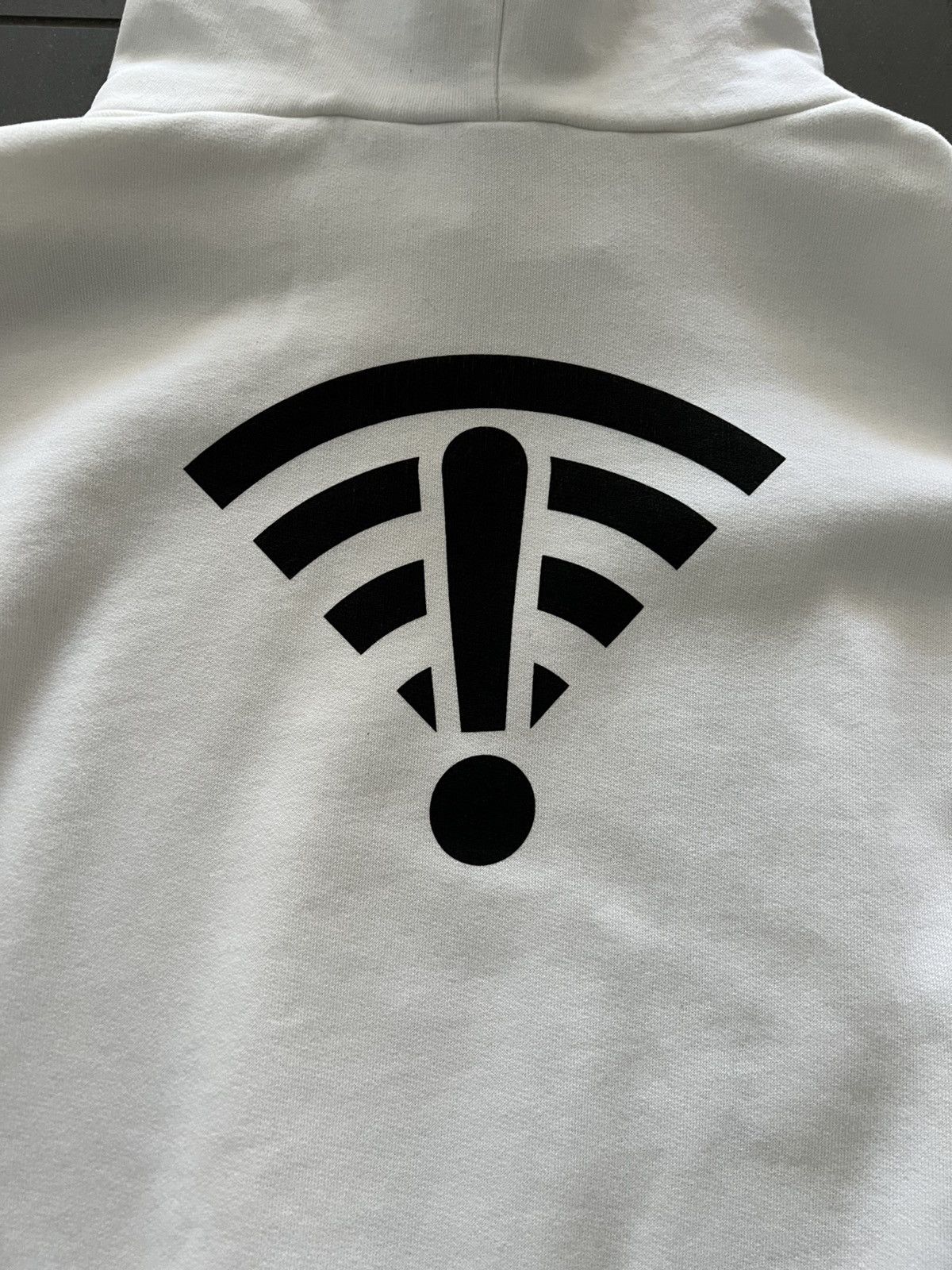 Balenciaga Up Arrow WIFI ! Ultra Oversized Dropped Shoulder Hoodie Size US XL / EU 56 / 4 - 5 Thumbnail