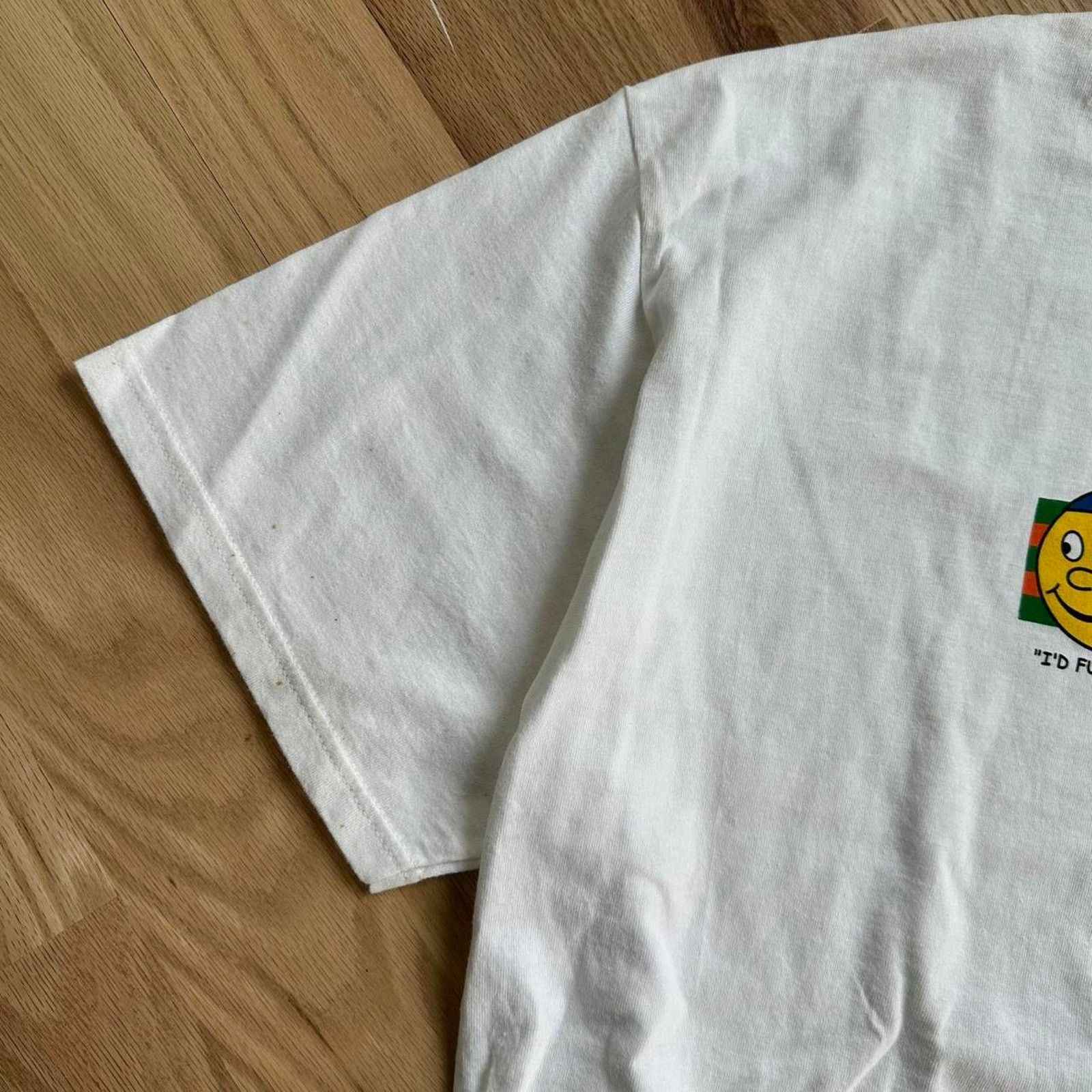 Other × Vintage Vintage 90s Funny Good Humor Id Fuck That Happy Sex Shirt Size US XL / EU 56 / 4 - 4 Thumbnail