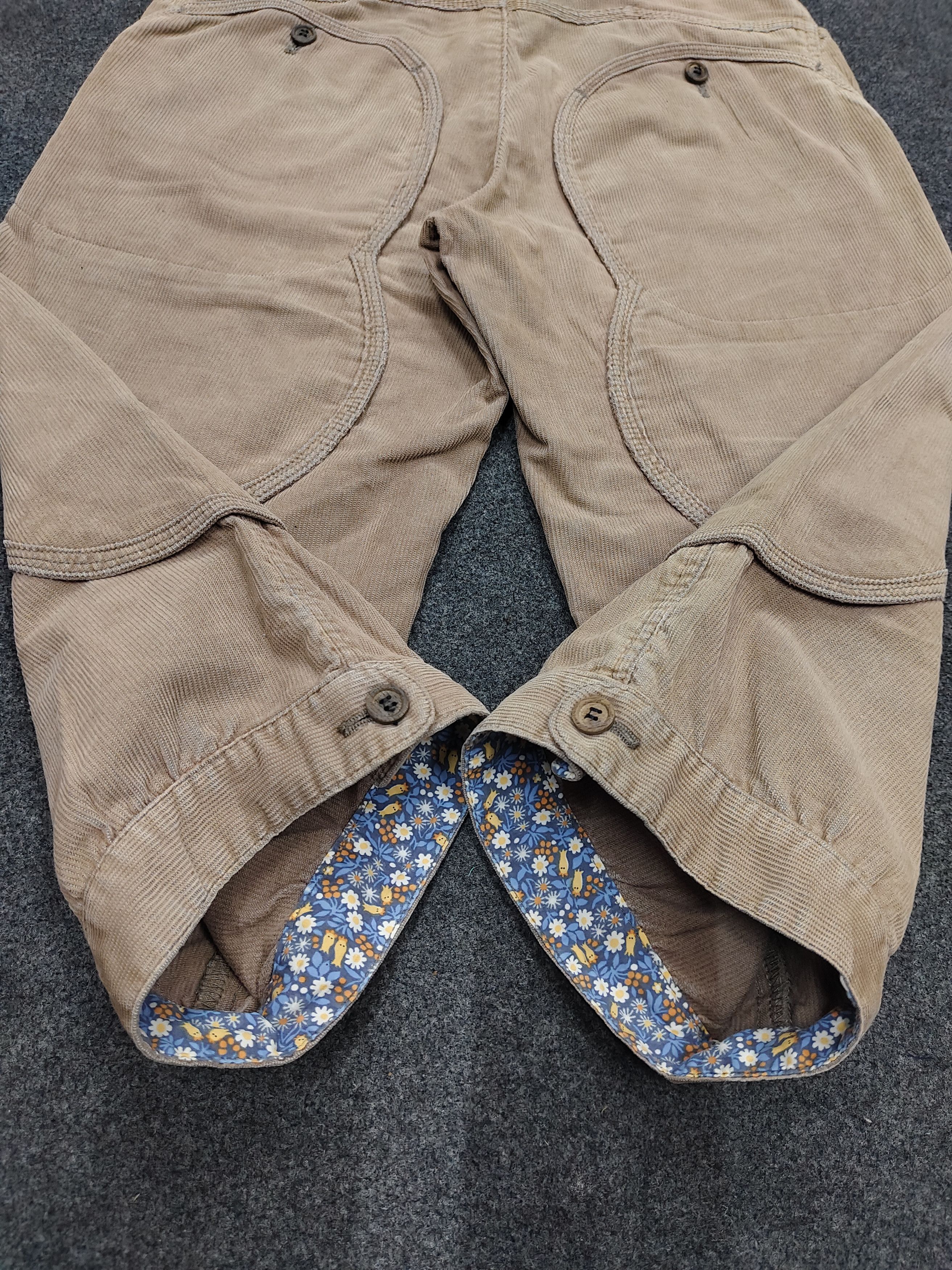 Tsumori Chisato Tsumori Chisato🇯🇵 Kawaii Harajuku Corduroy Balloon Cropped Size 31" - 3 Thumbnail