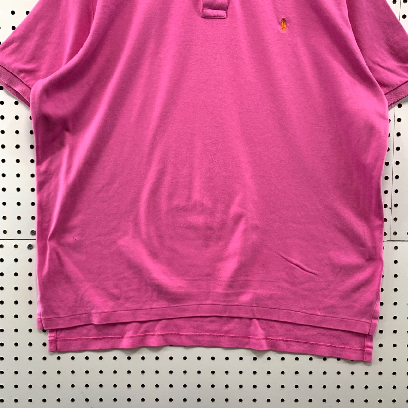 Polo Ralph Lauren Polo Ralph Lauren Shirt Pink Orange Pony Mens XL Casual Size US XL / EU 56 / 4 - 6 Thumbnail