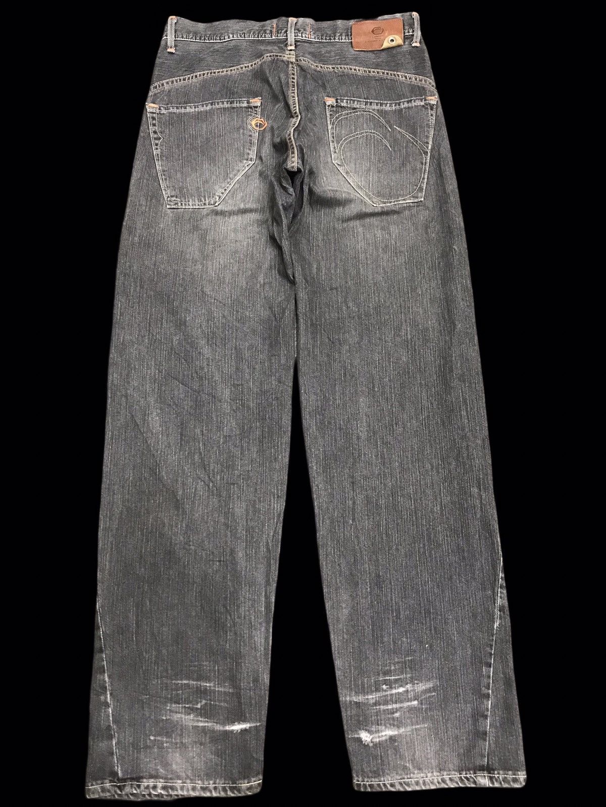Edwin 💥BAGGY💥EDWIN FUNCTION WIDE BAGGY BLACK WASH AIR DENIM F383 Size US 32 / EU 48 - 2 Thumbnail