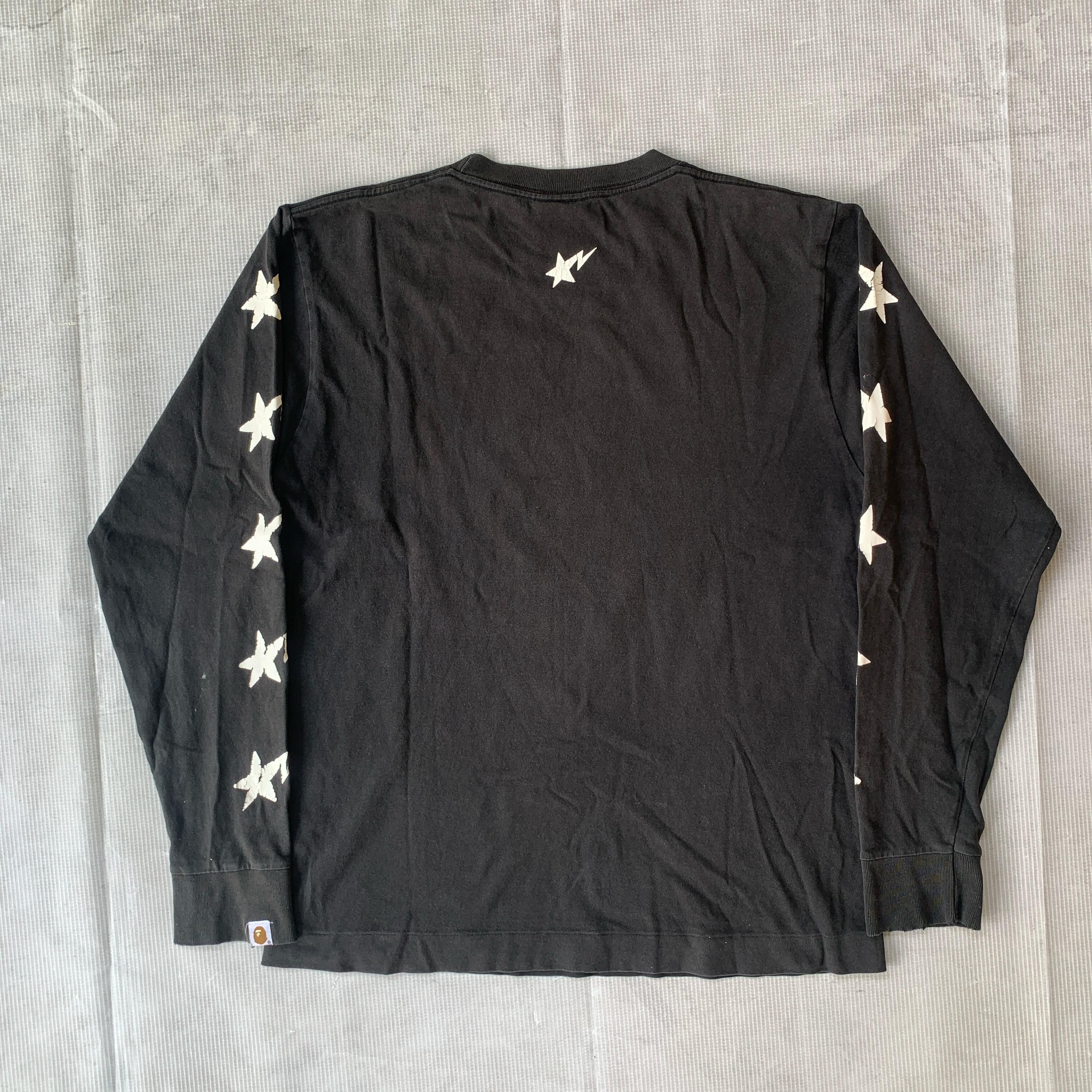 Bape Bape sta long sleeve t-shirt Size US M / EU 48-50 / 2 - 2 Thumbnail
