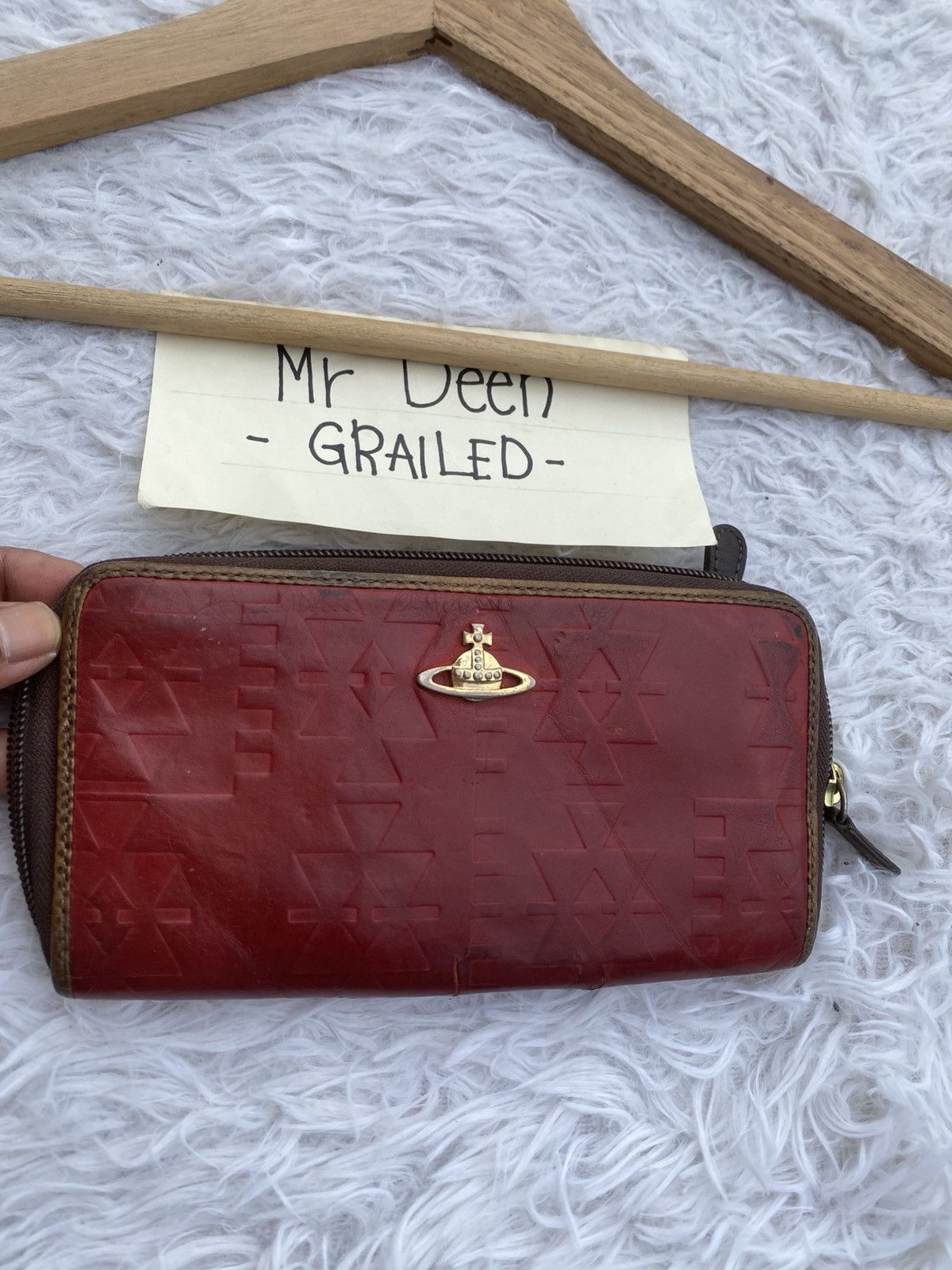 Vivienne Westwood Rare Vivienne Westwood Leather Wallet Size ONE SIZE - 13 Thumbnail